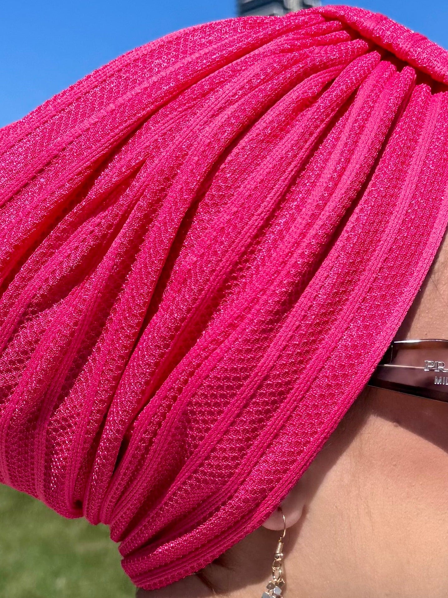 Turban Printed - Rose - Turban Couture