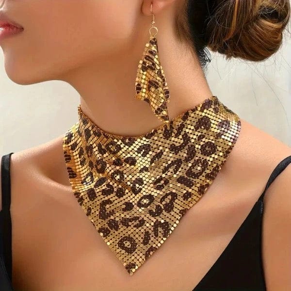 Chocker - Gold and Black