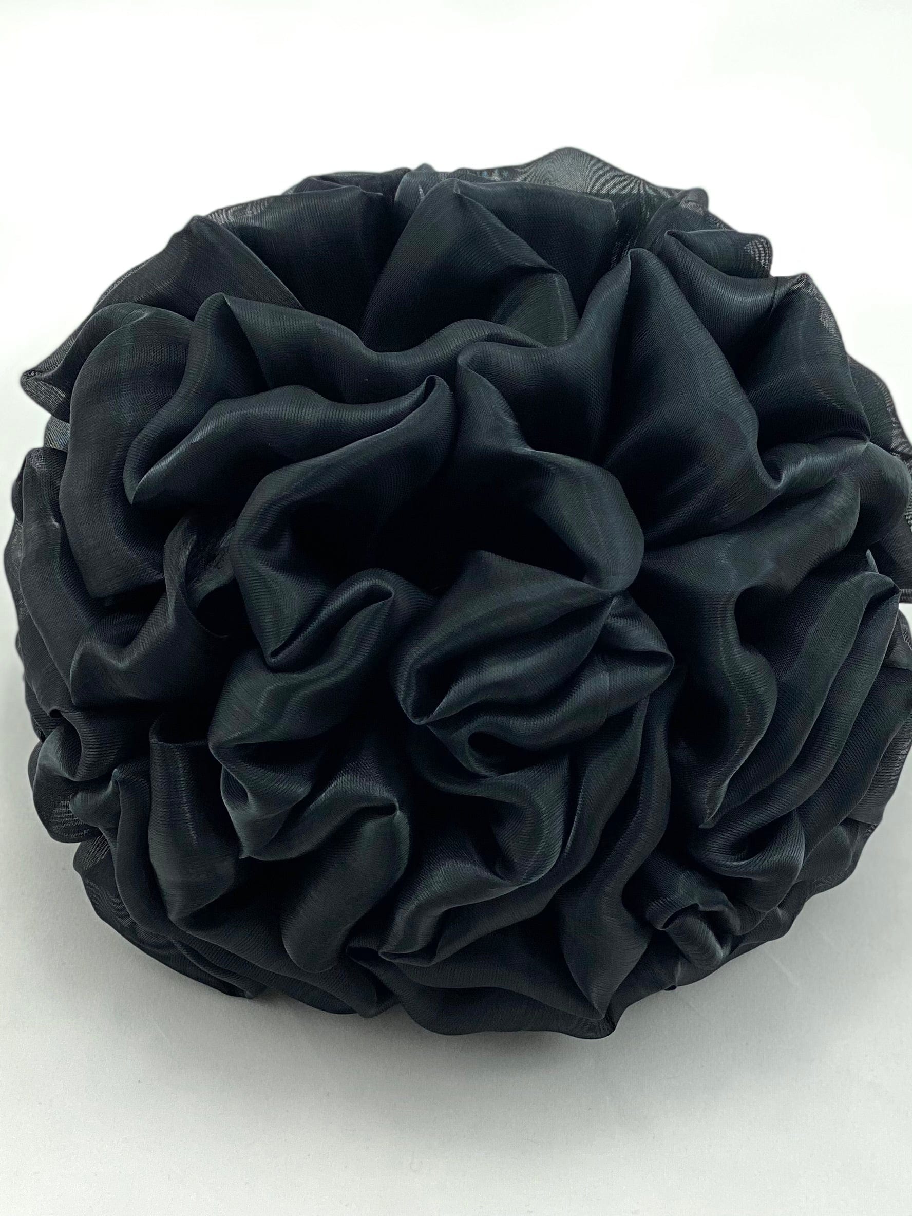 Volumizing Scrunchie Hair Clip - Black - XXL