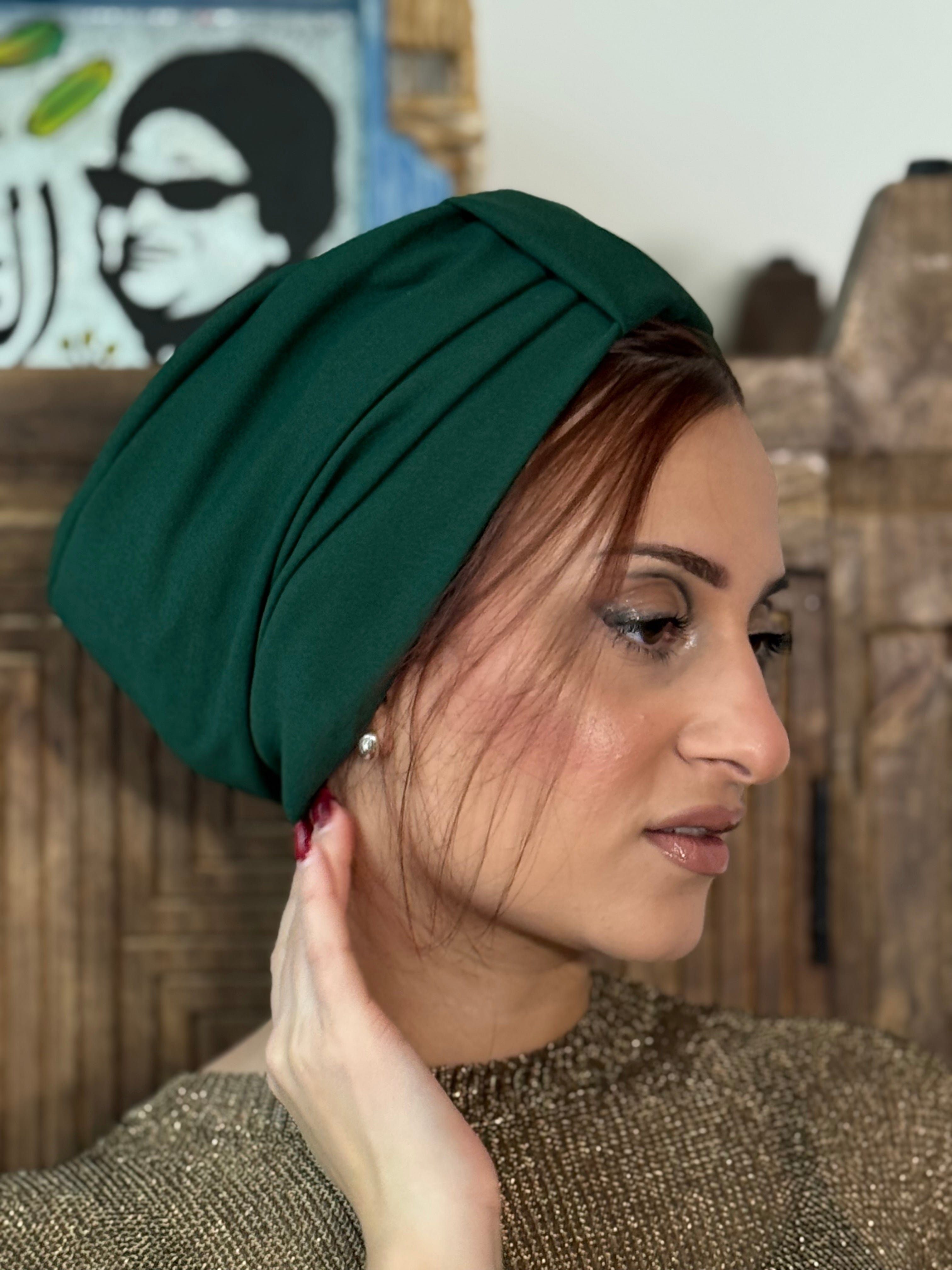 Turban Basic - Green Forest