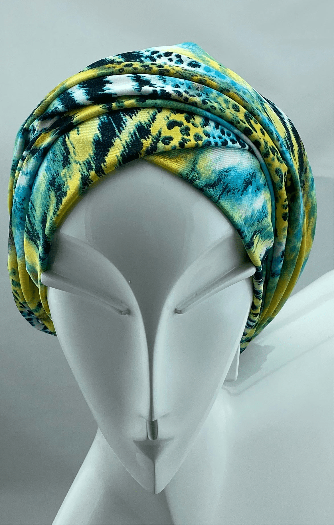 Wrap - Africa Yellow Blue Green