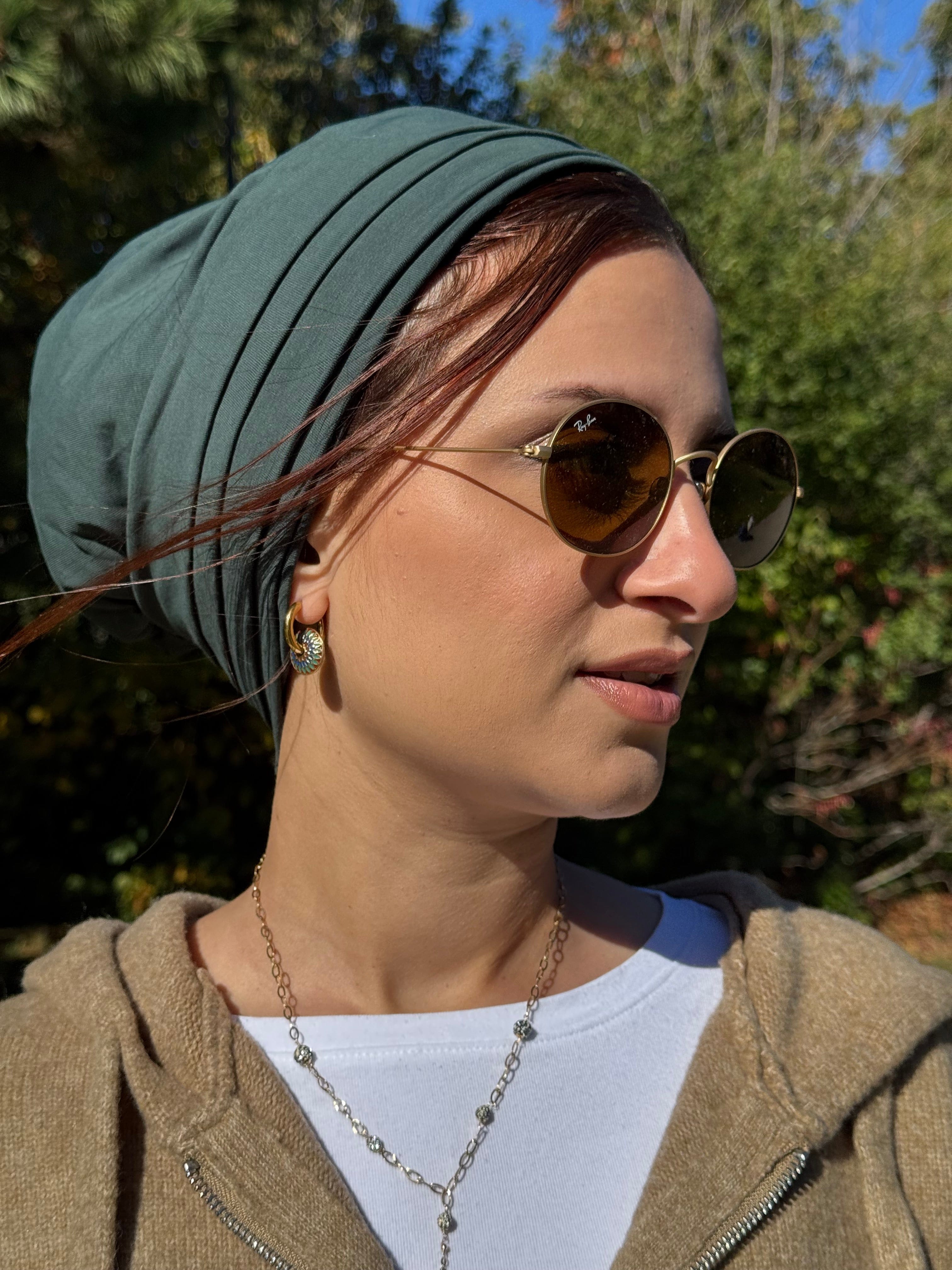 Beanie 2 pieces Jersey Set - Forest