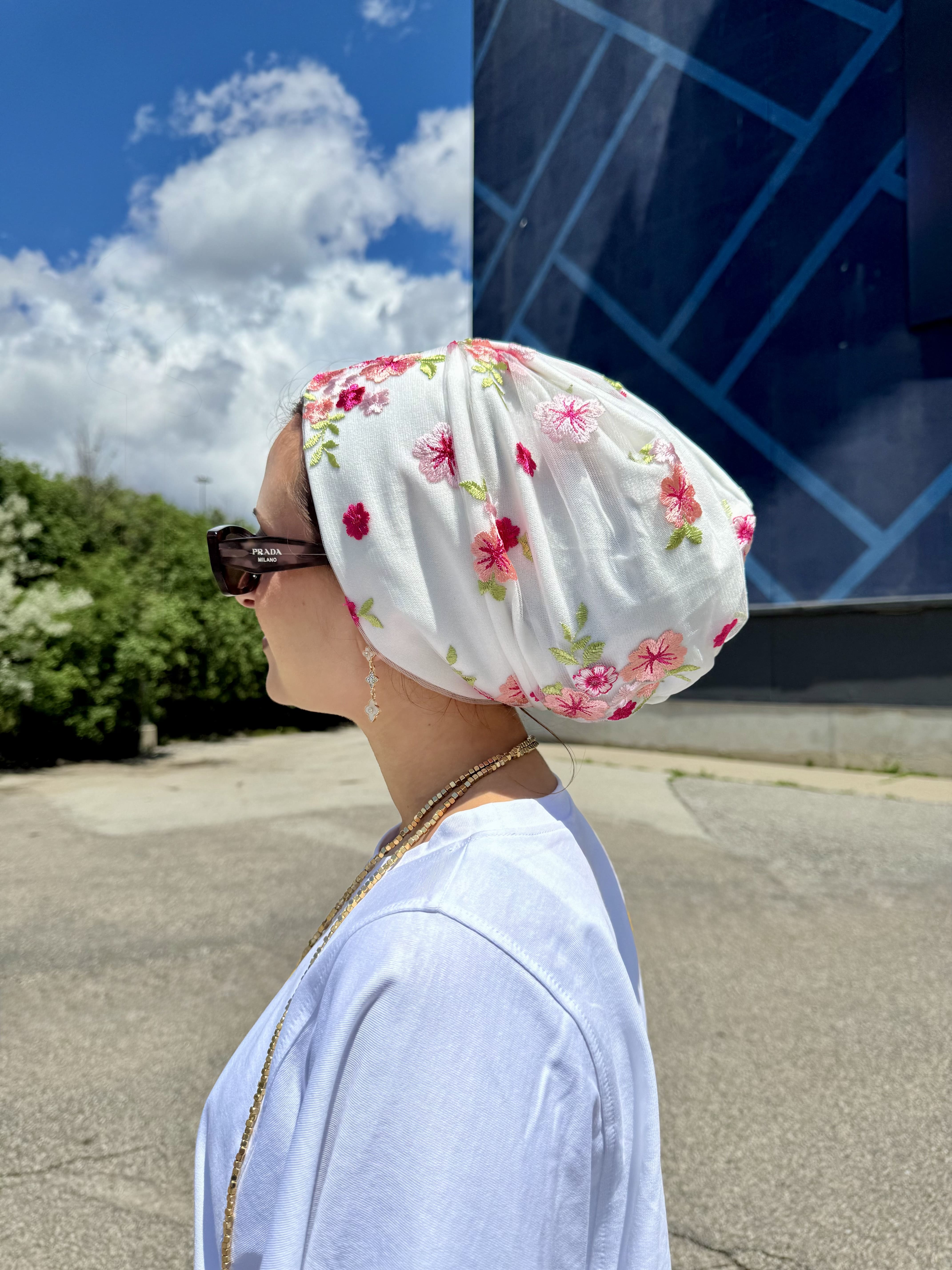 Beanie Tulle - Floral