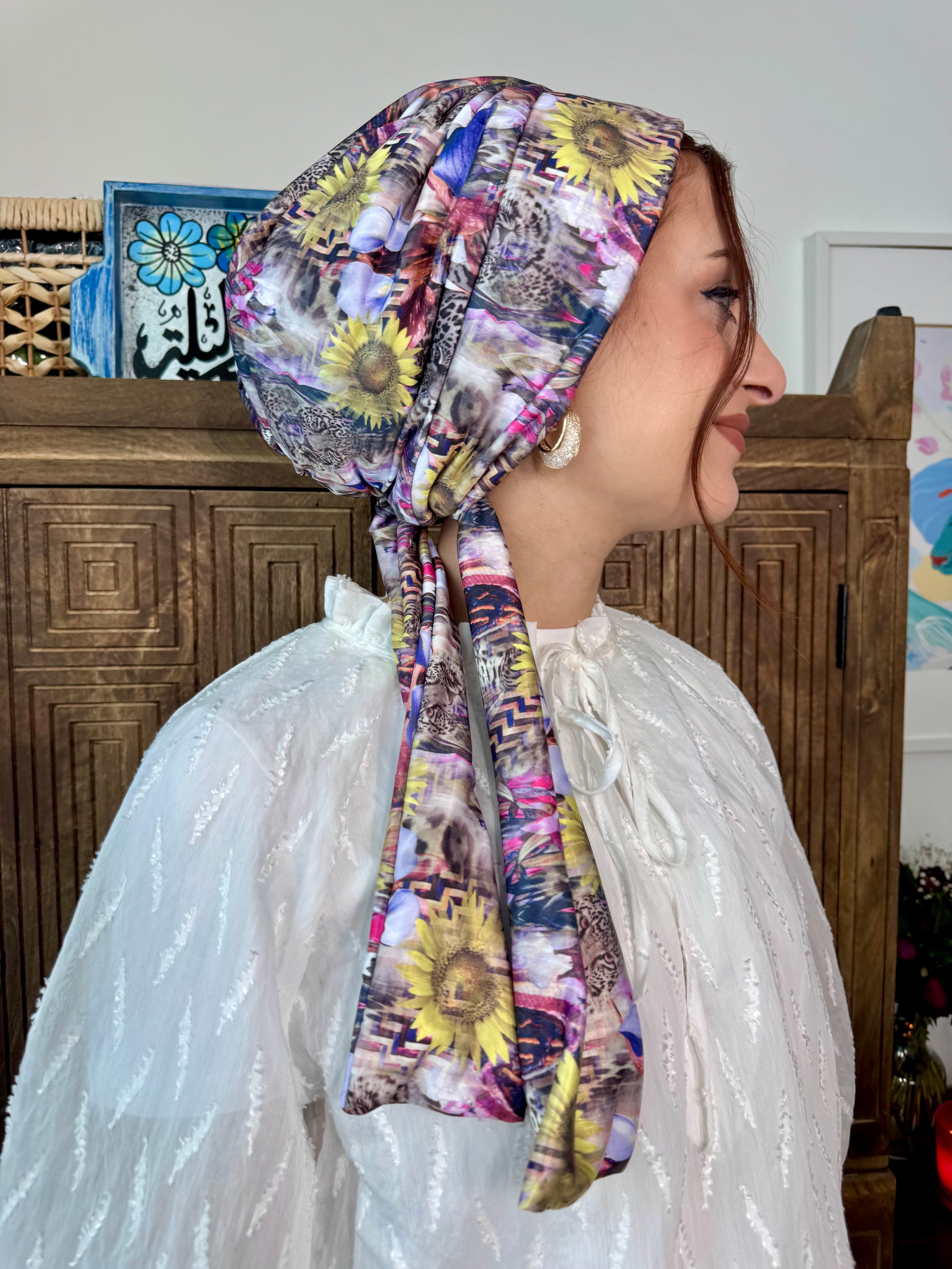 Beanie Wrap Light Jersey - Sunflower II