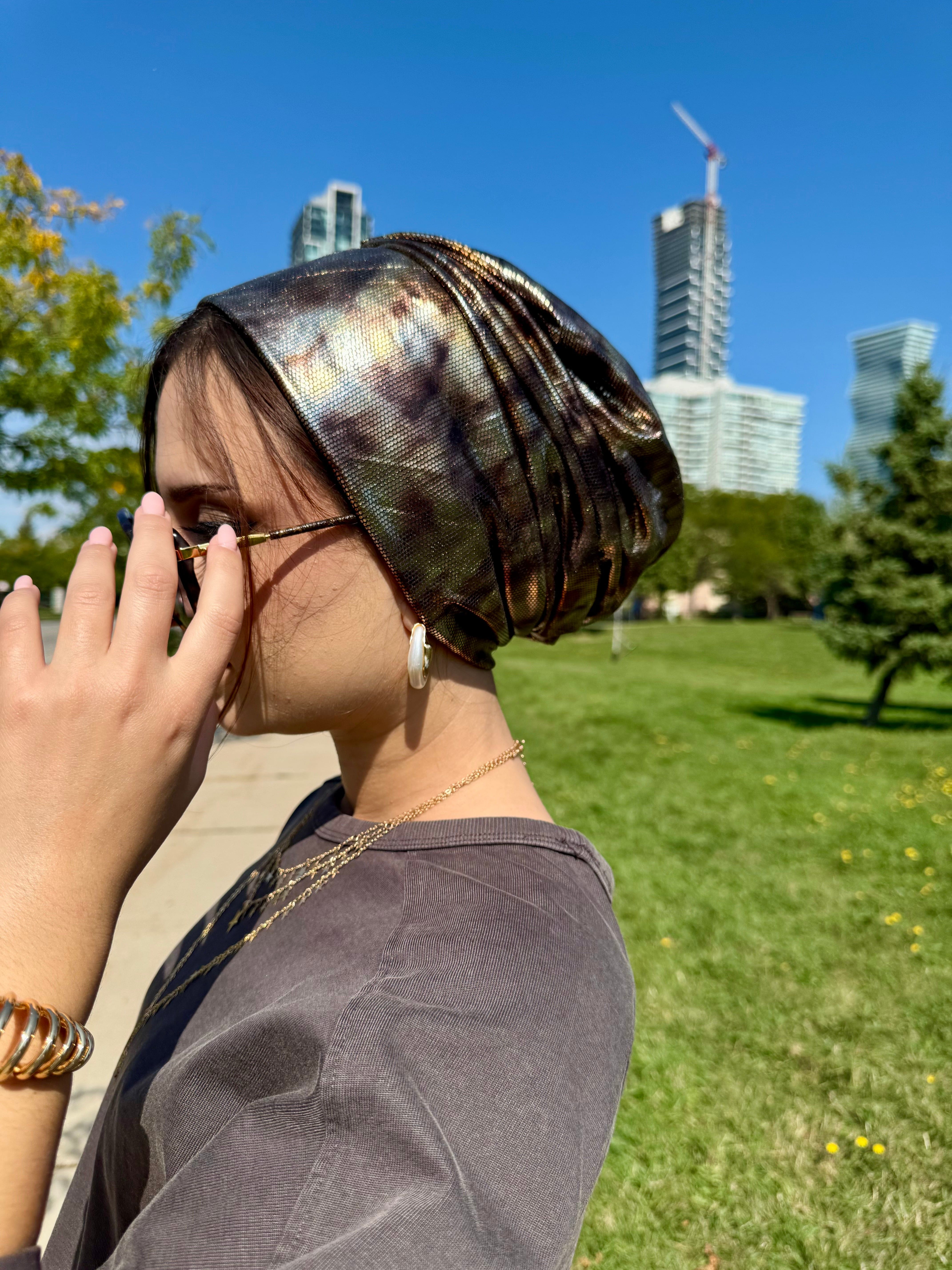 Beanie Metallic - Goldie Brownie