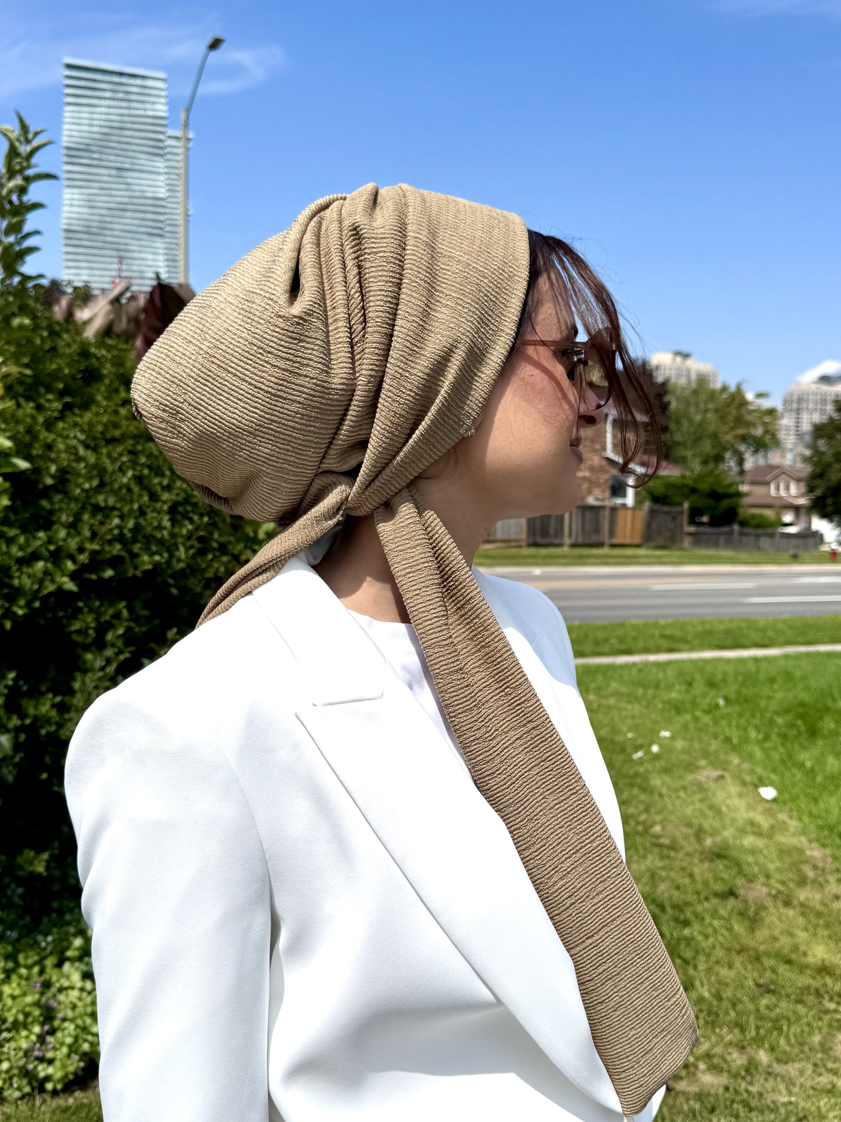 Beanie Wrap - Khaki