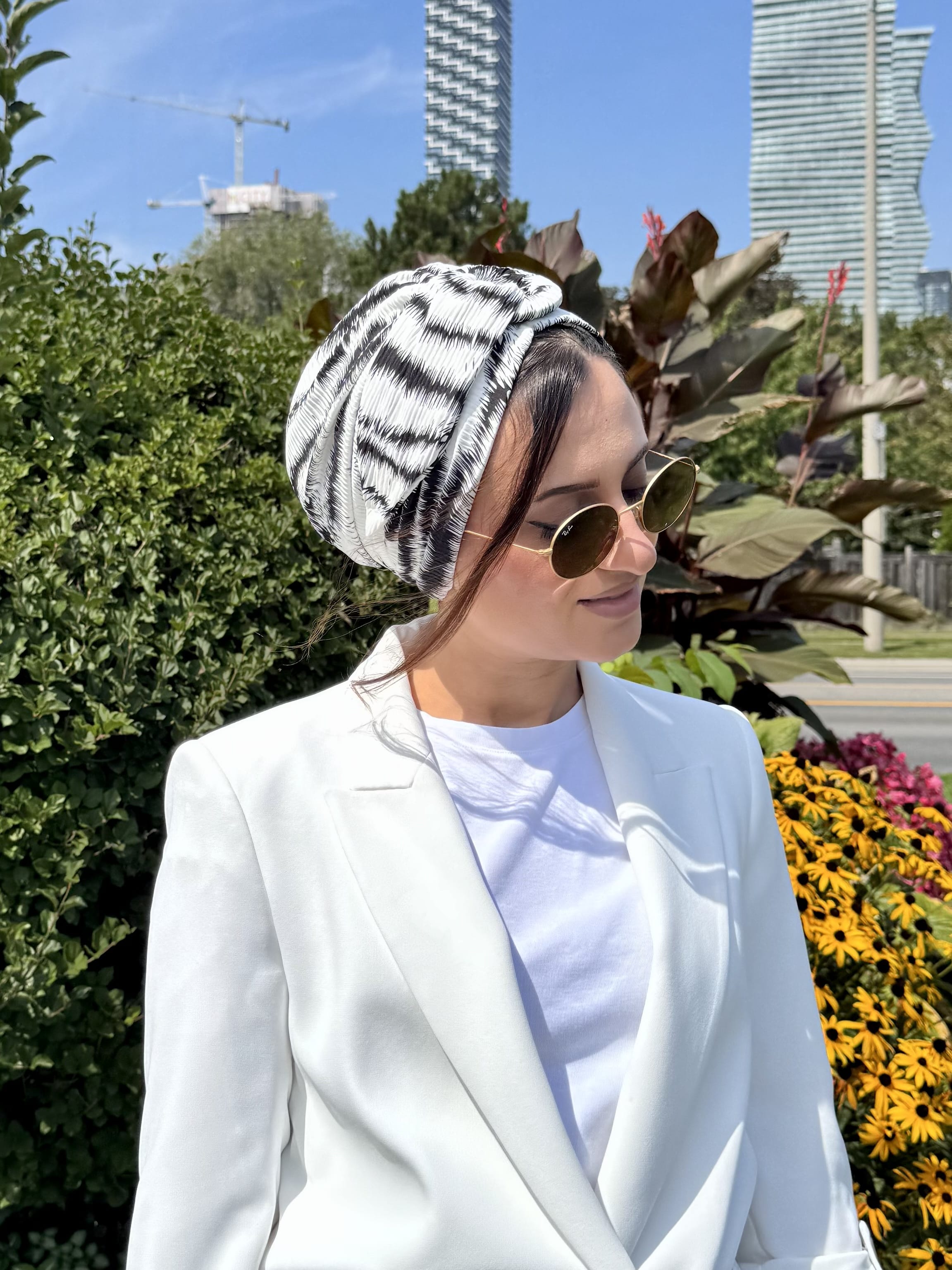 Beanie Ring - Zebra