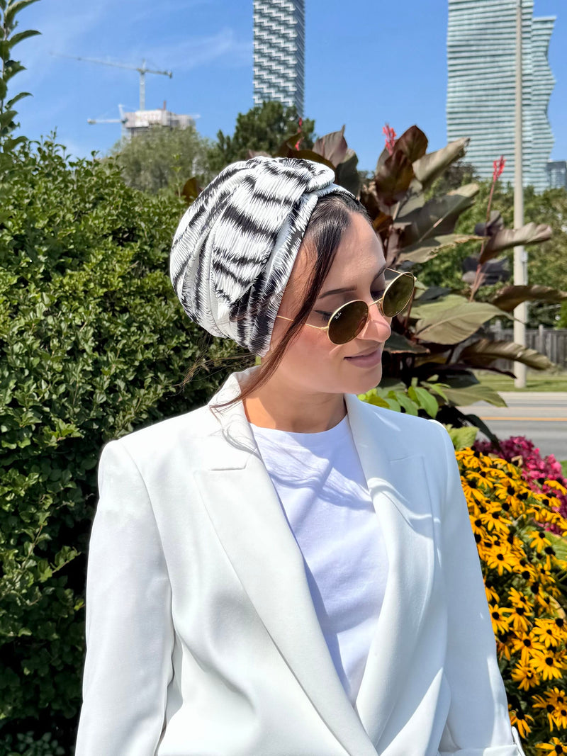 Beanie Ring - Zebra