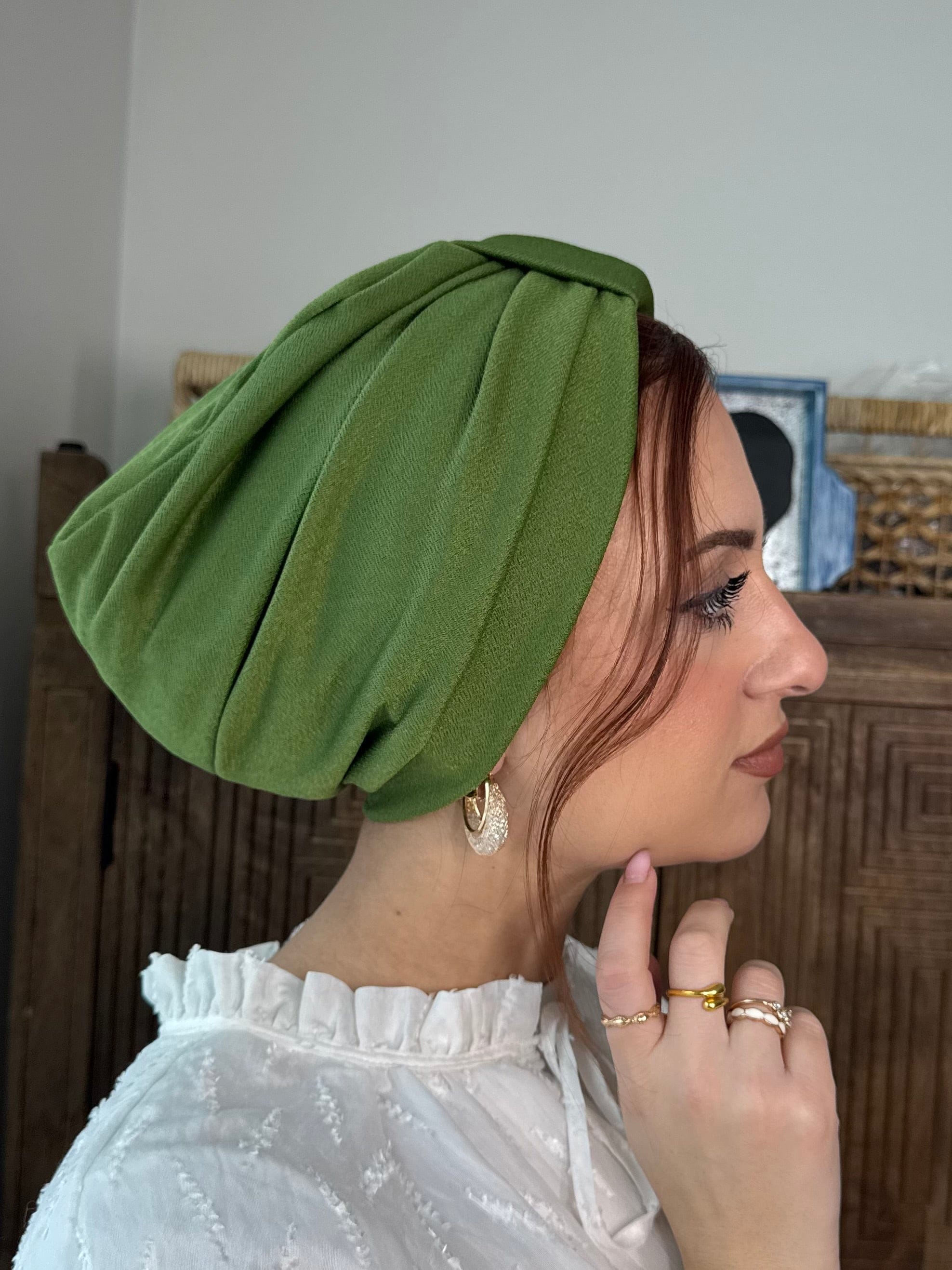 Turban Basic Jersey - Grass