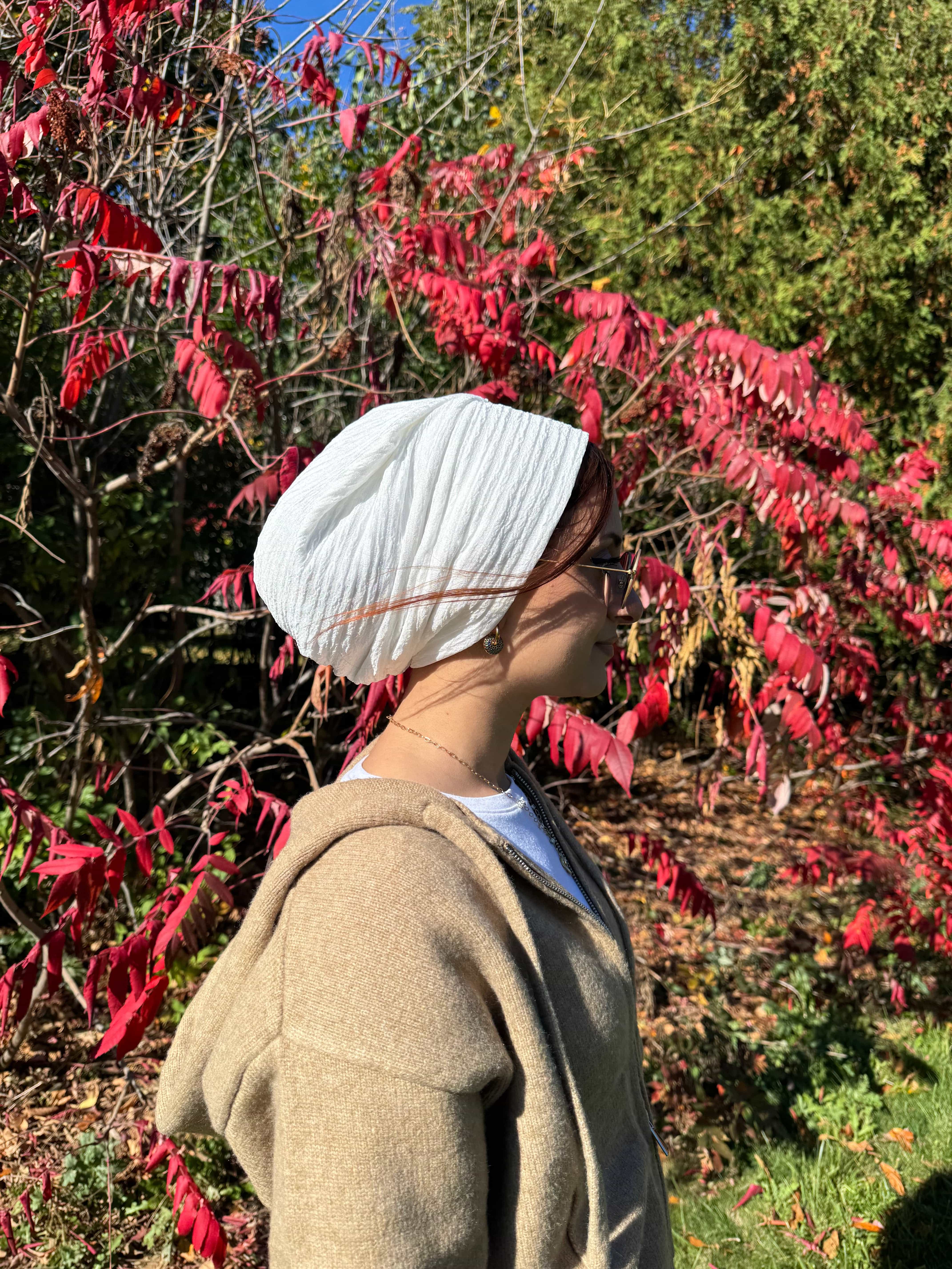 Beanie Rippled - Off White