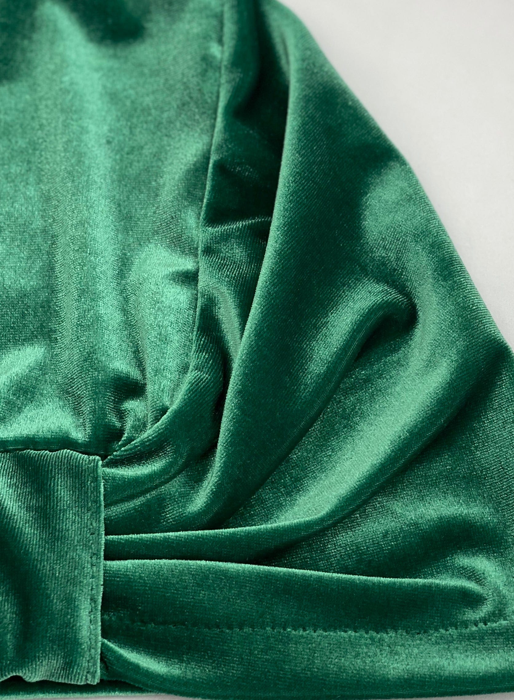 Turban Basic Velvet - Dark Green