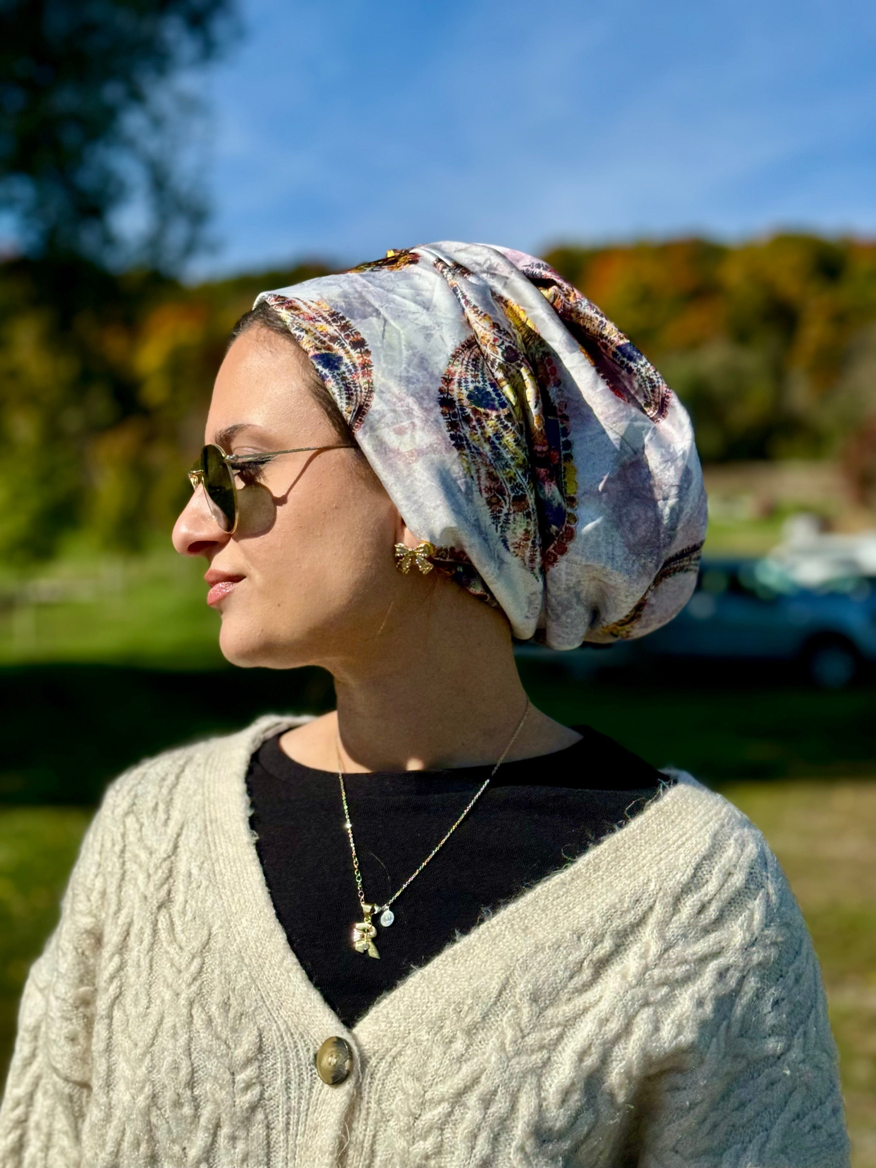 Beanie Satin - PAISLEY