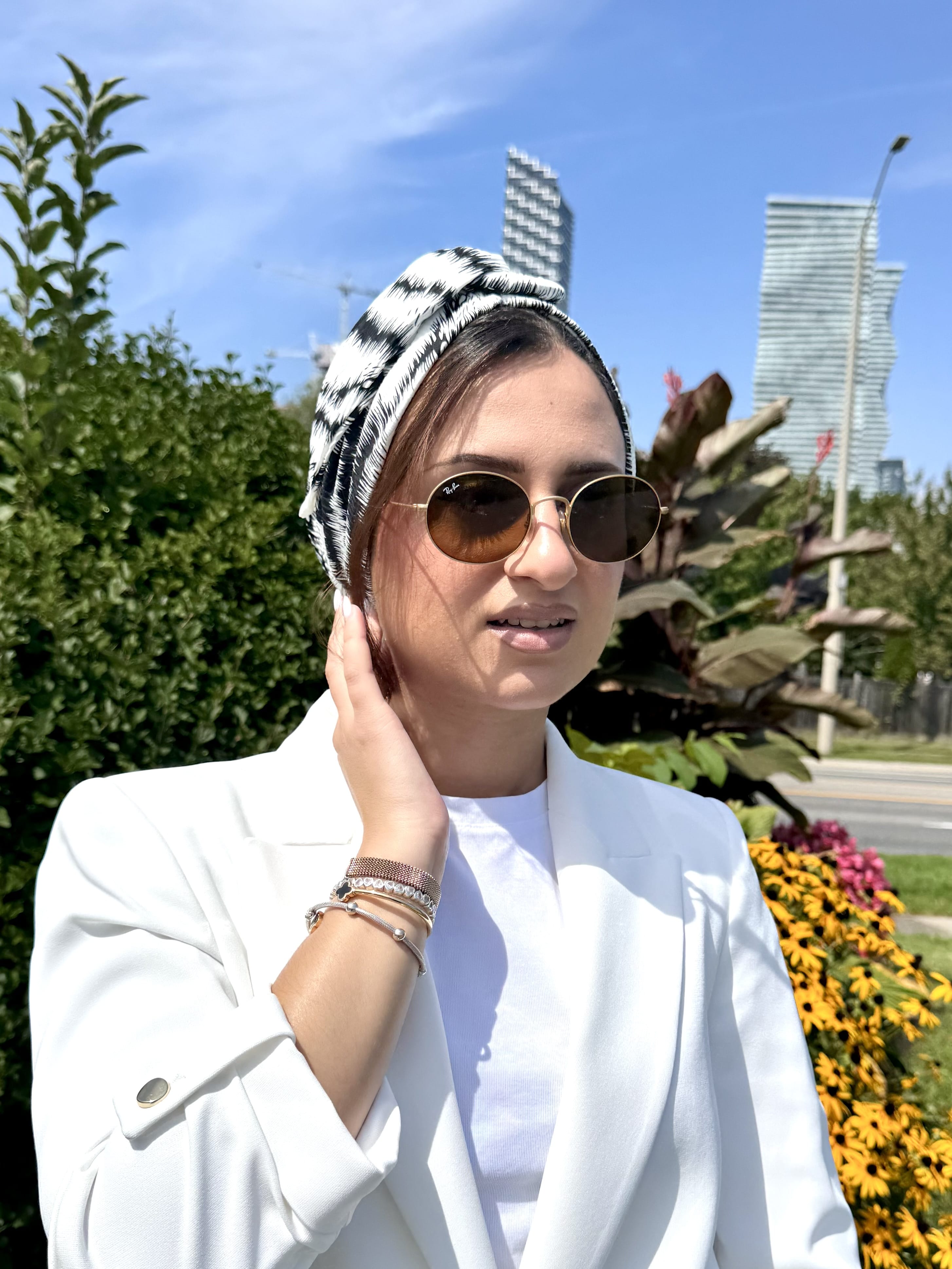 Beanie Ring - Zebra