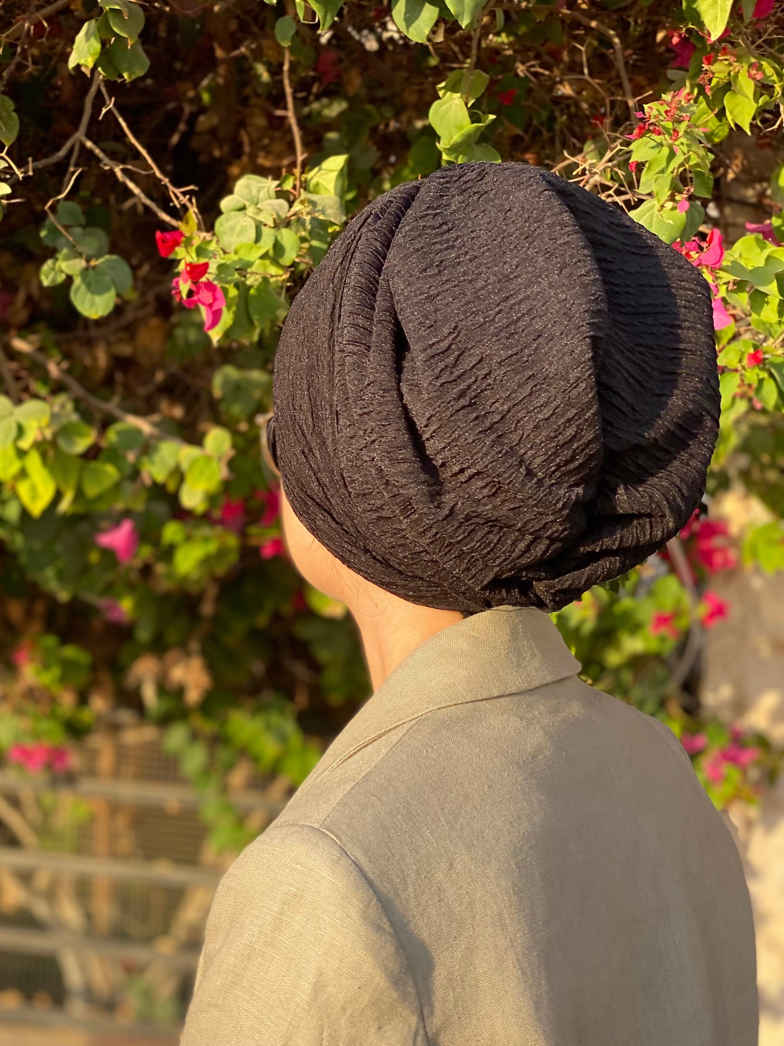 Beanie Rippled - Black