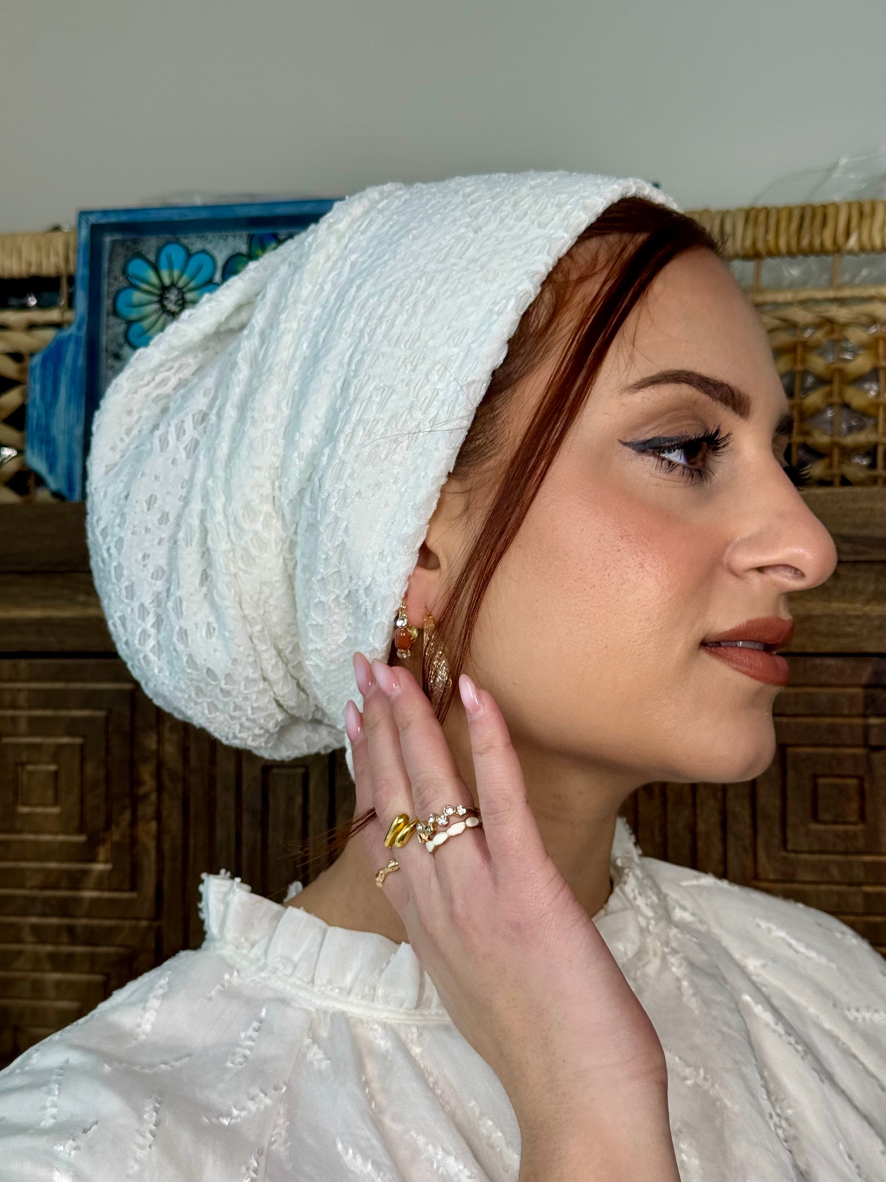 Beanie Ripped - Off White