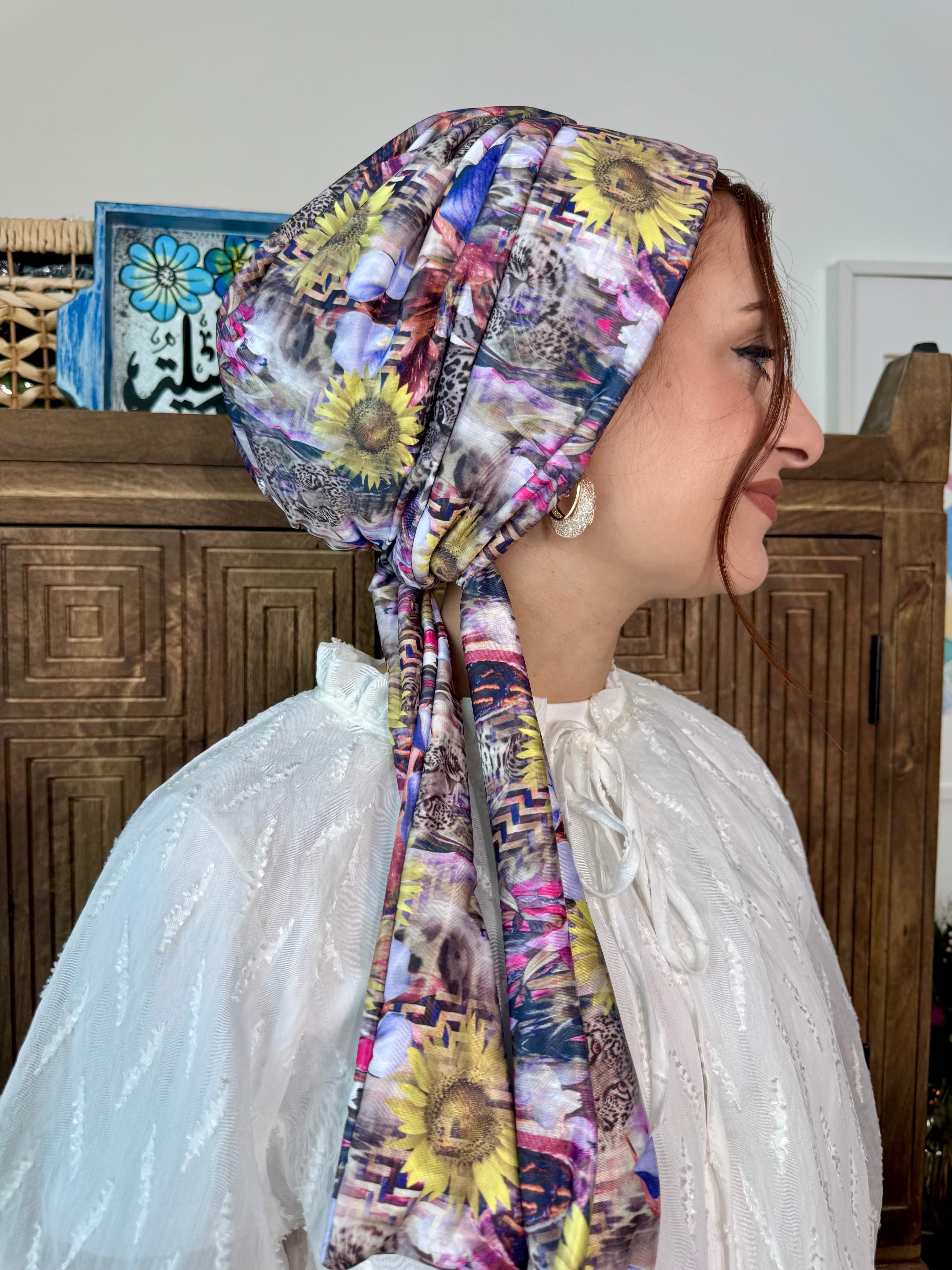 Beanie Wrap Light Jersey - Sunflower II