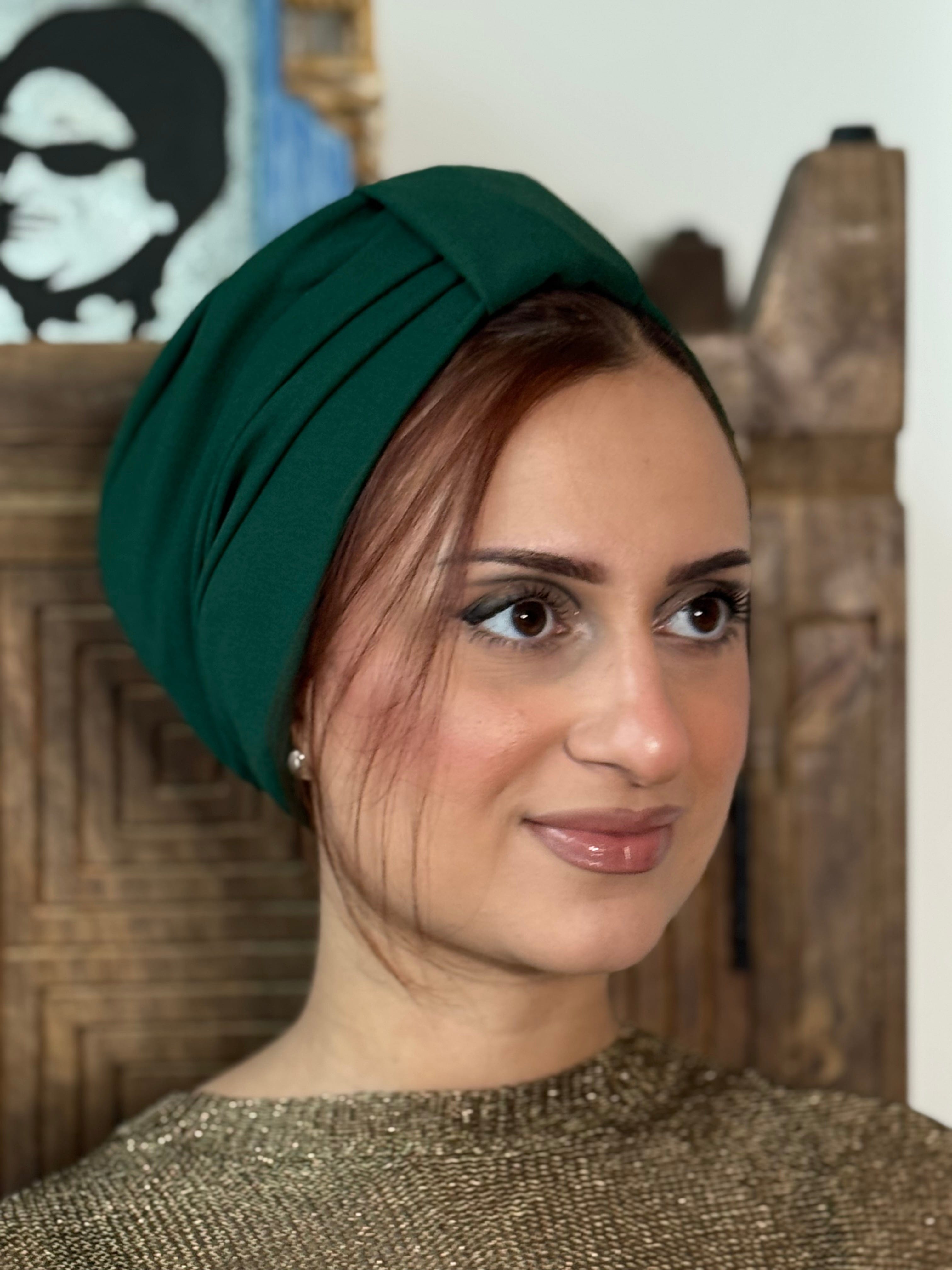 Turban Basic - Green Forest