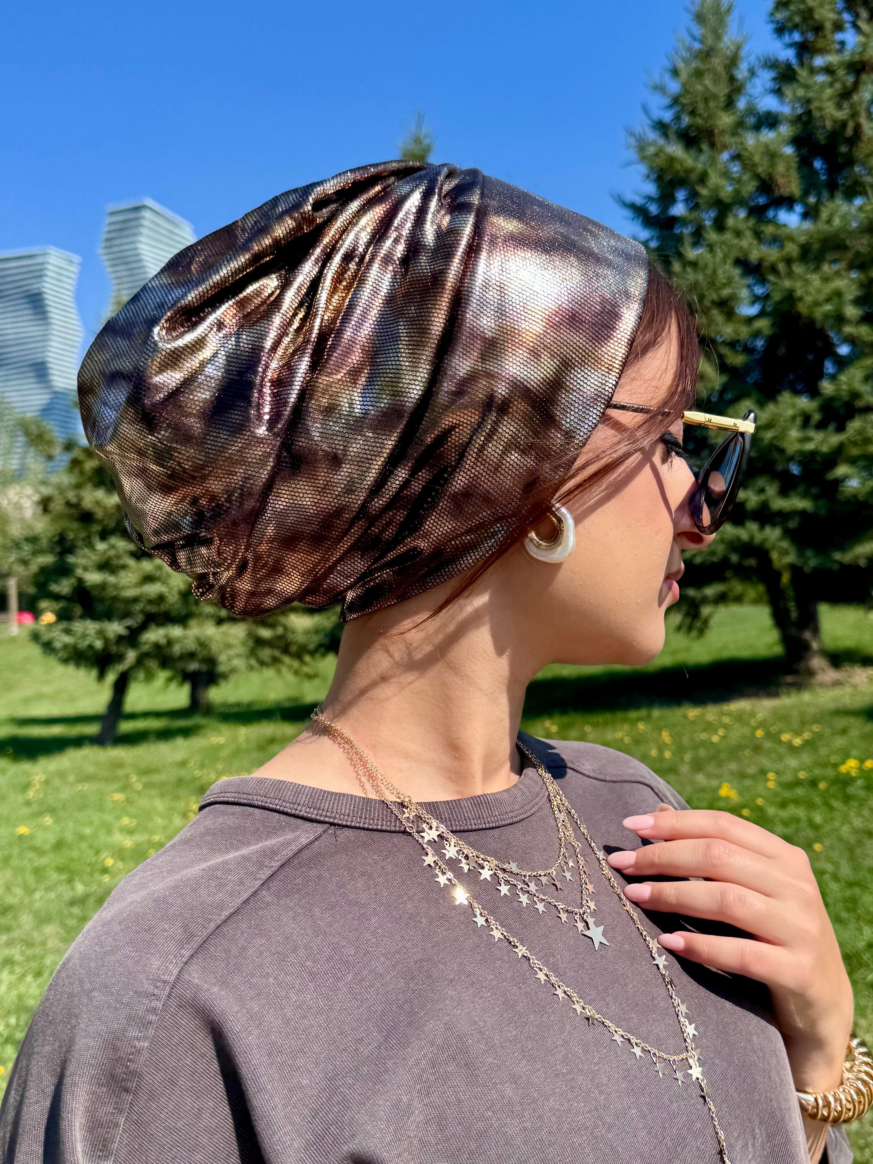 Beanie Metallic - Goldie Brownie