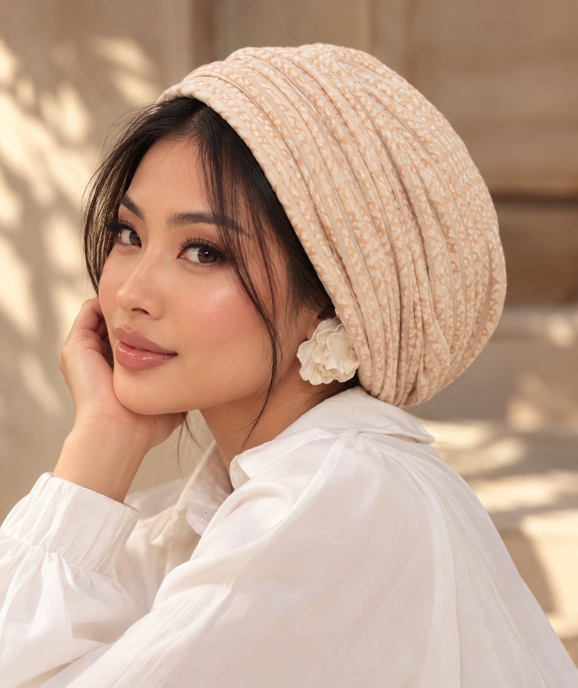 Beanie Tulle - Nude