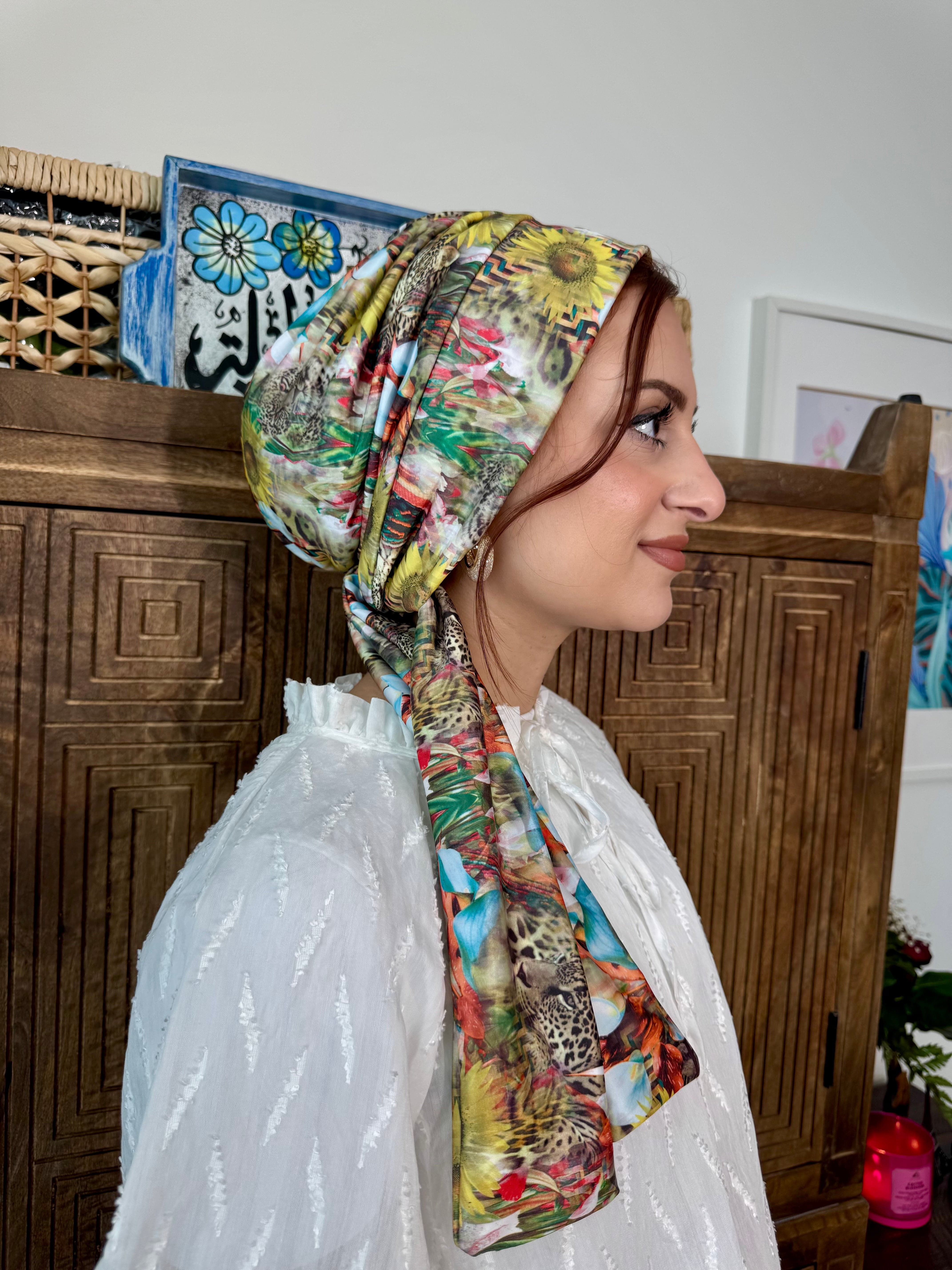 Beanie Wrap Light Jersey - Sunflower