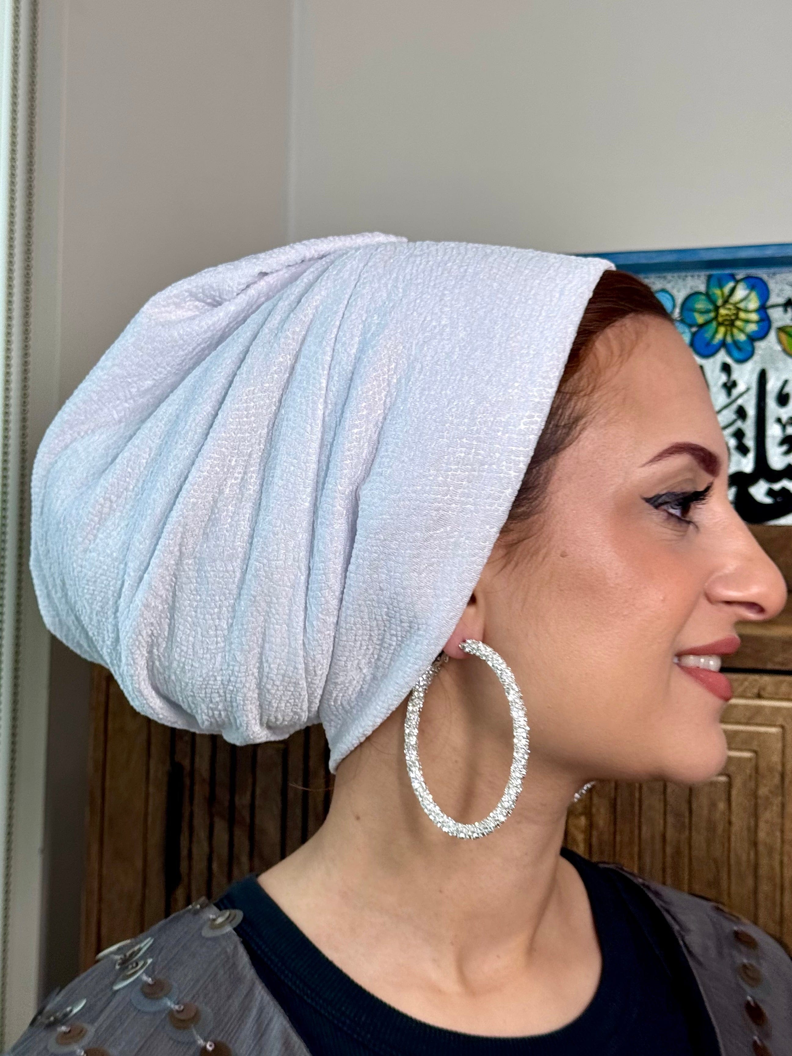 Beanie Printed - White