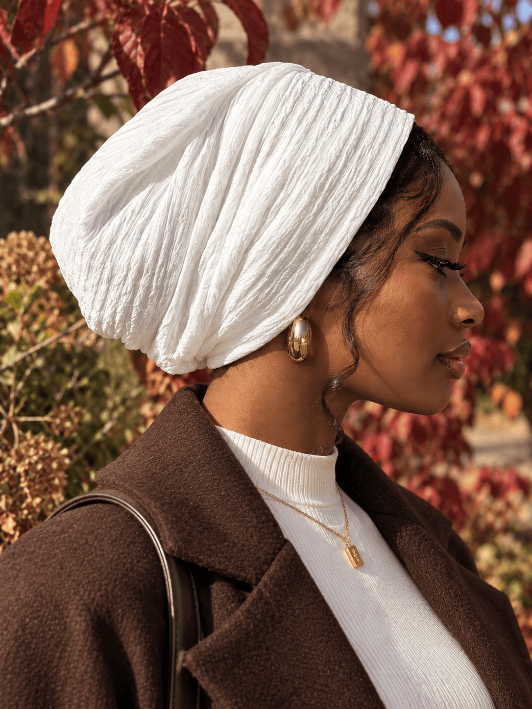 Beanie Rippled - Off White