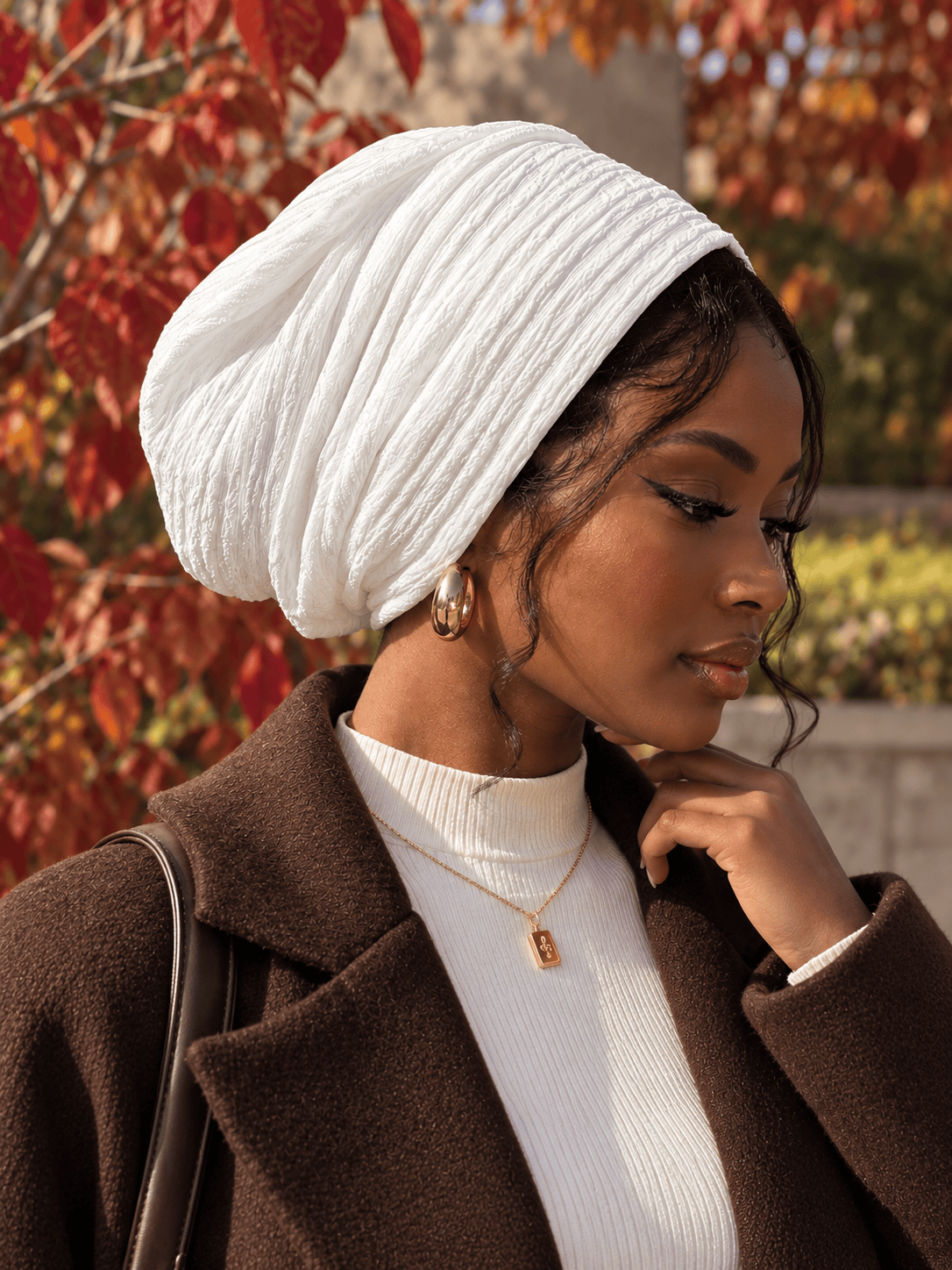 Beanie Rippled - Off White
