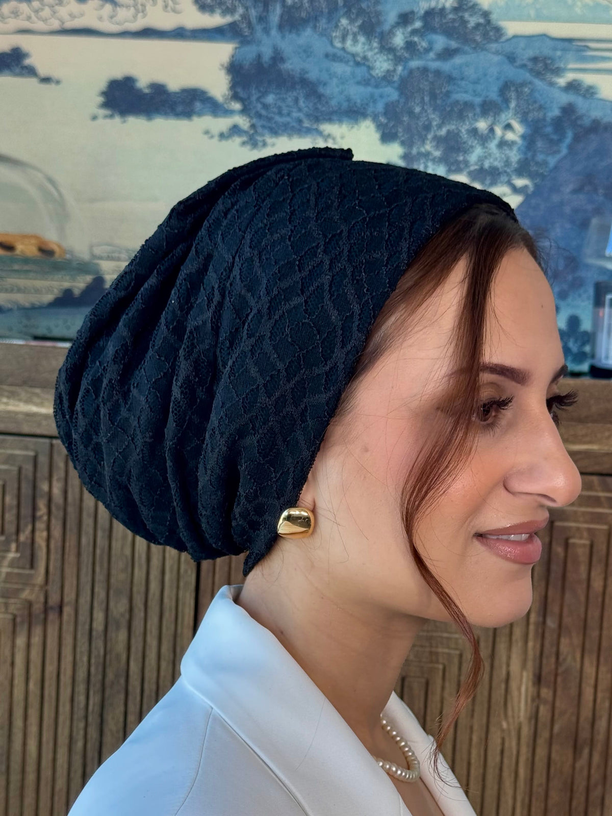 Beanie Lace - Black 🖤