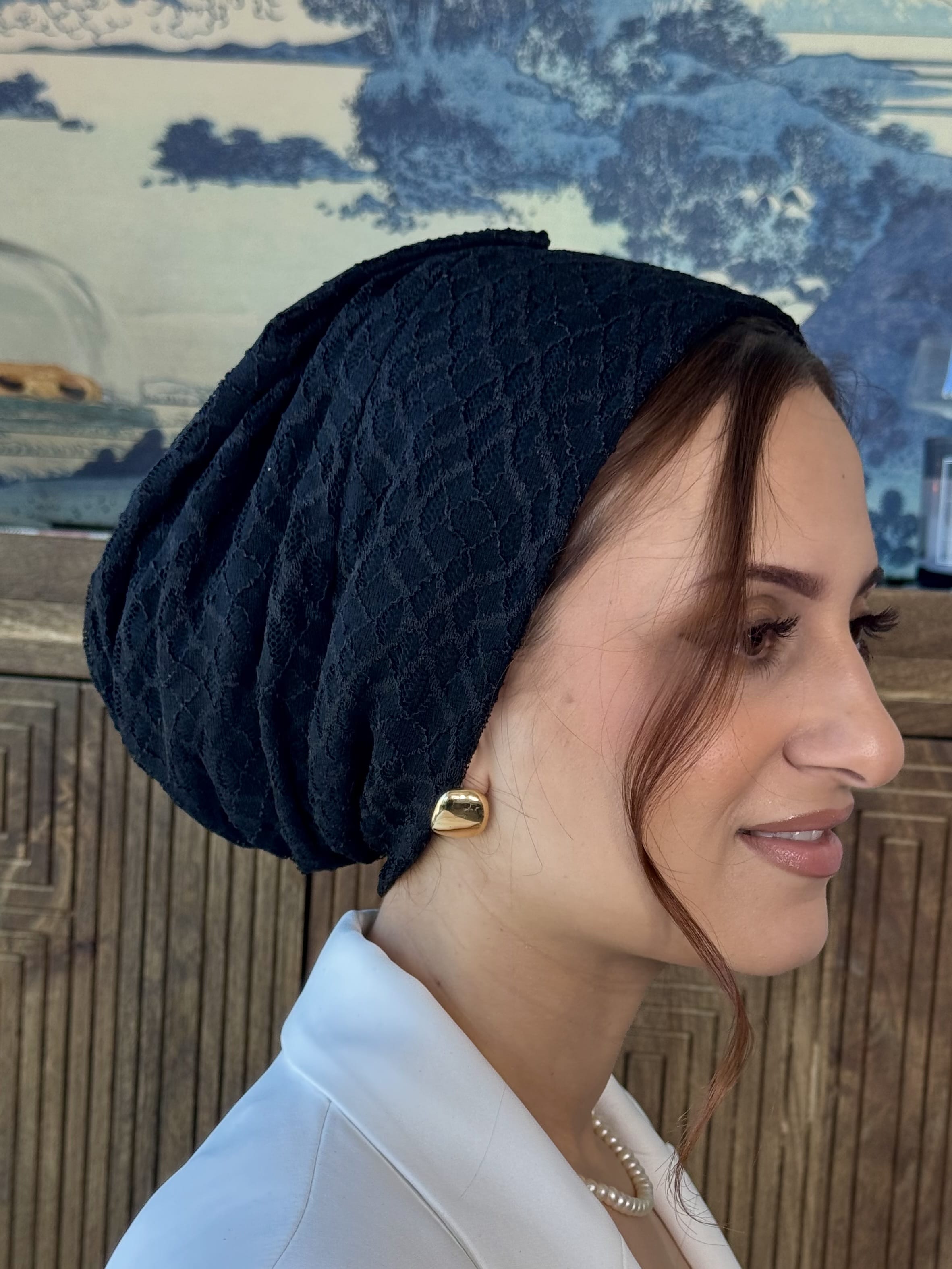 Beanie Lace - Black 🖤