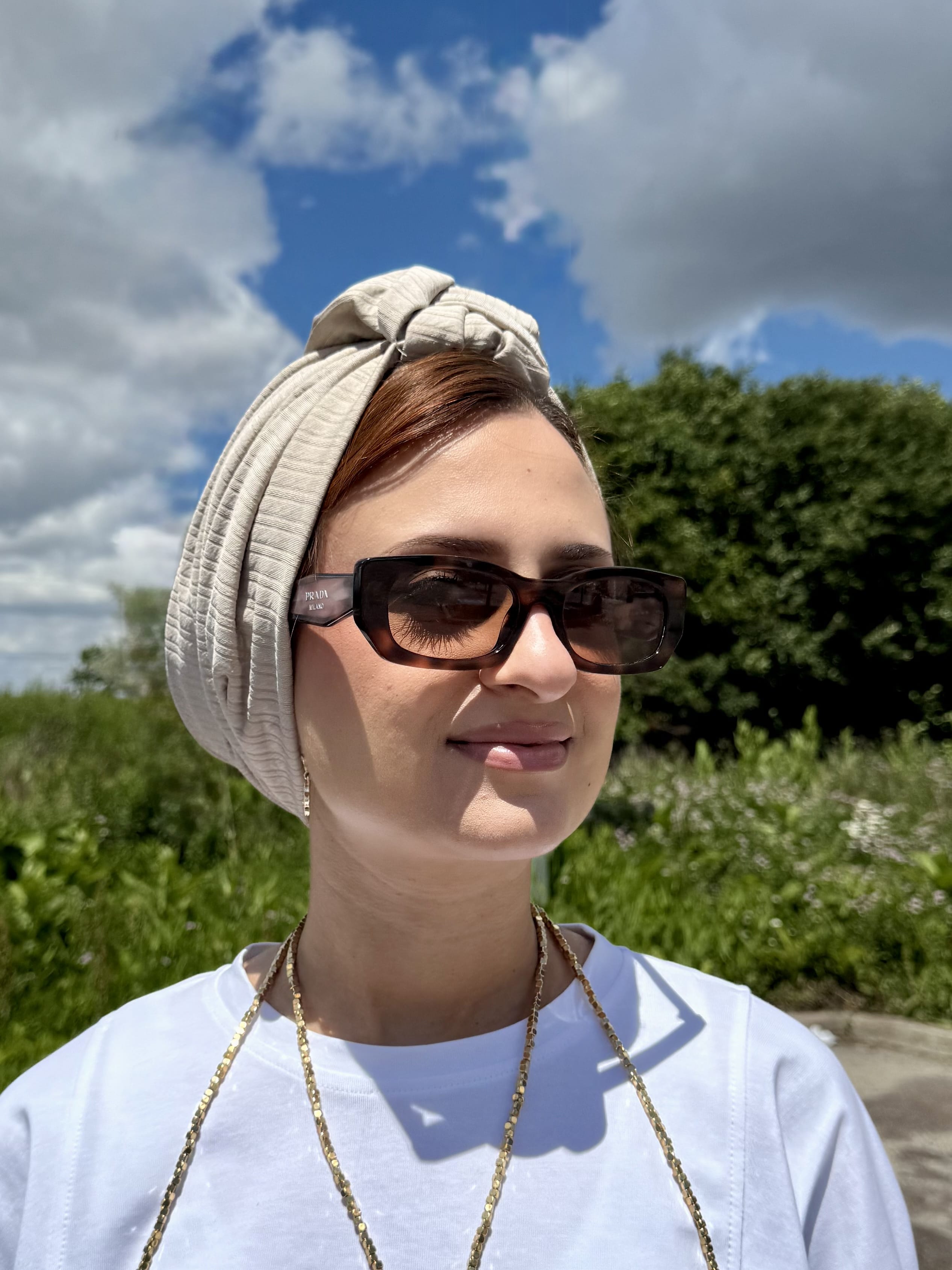 Beanie knot - Sand