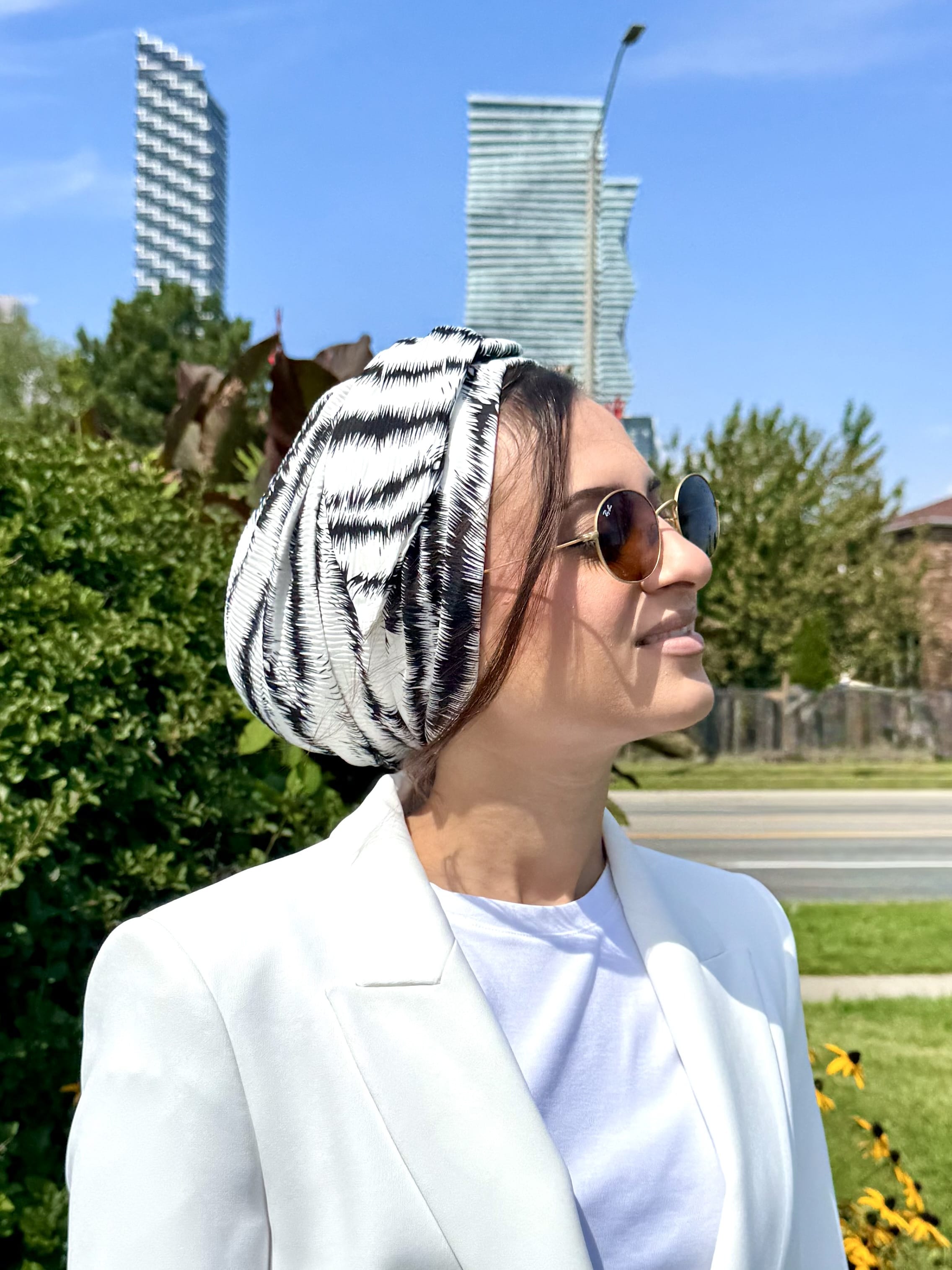 Beanie Ring - Zebra