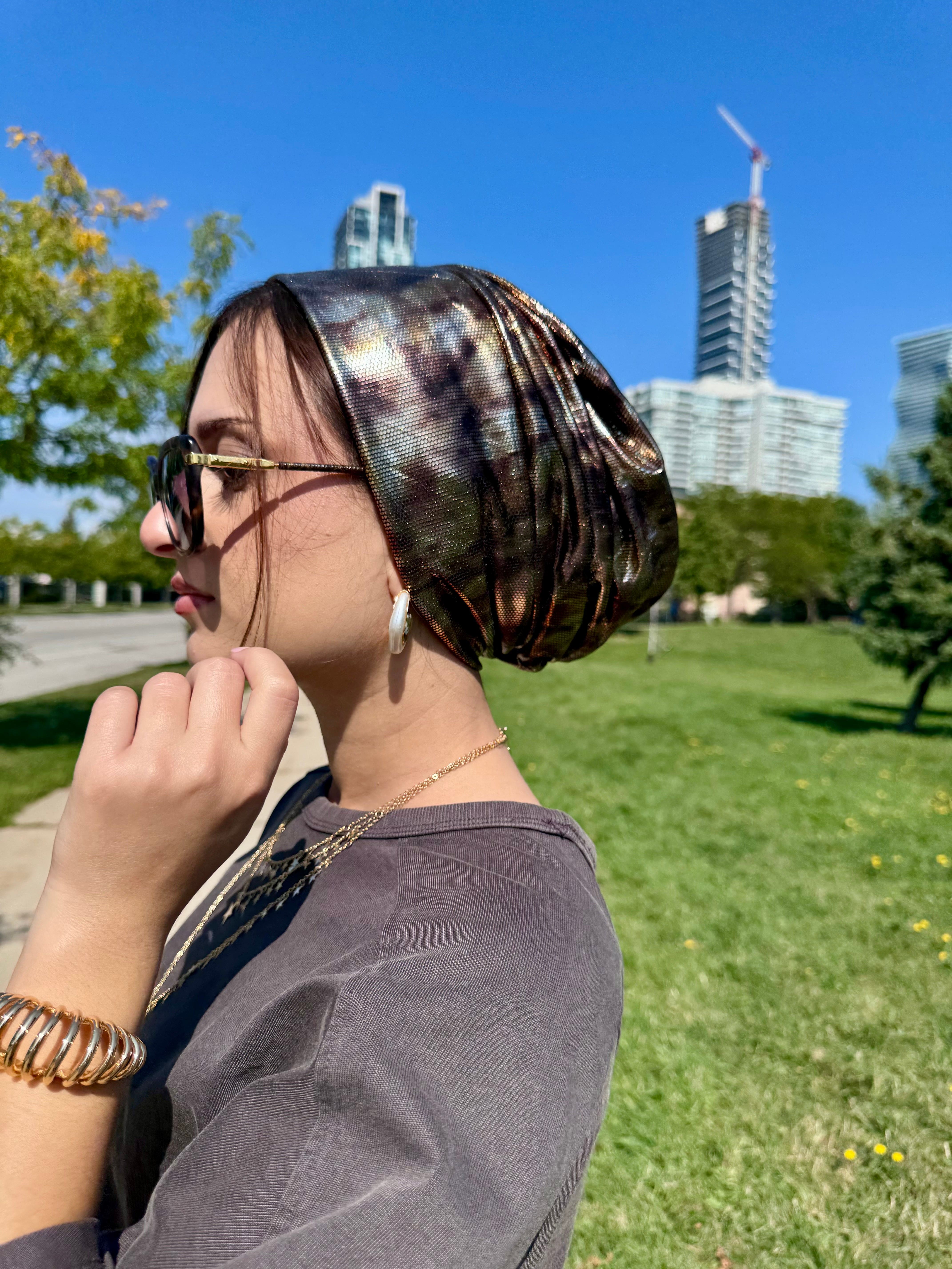 Beanie Metallic - Goldie Brownie
