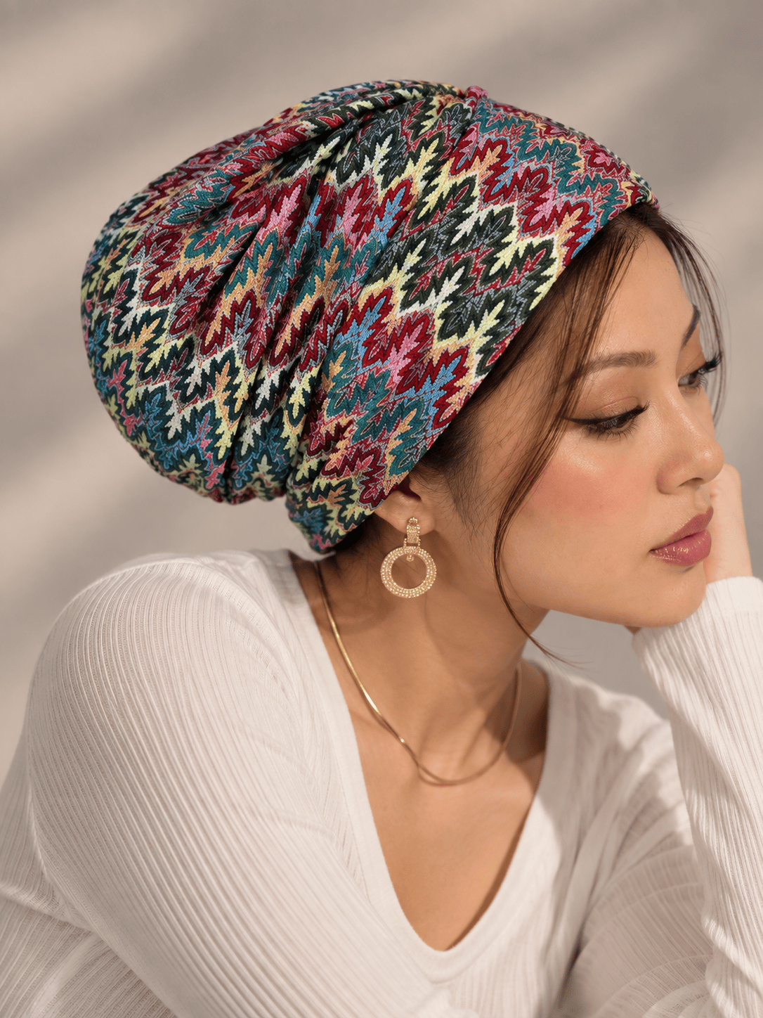 Beanie Knit - Colourful