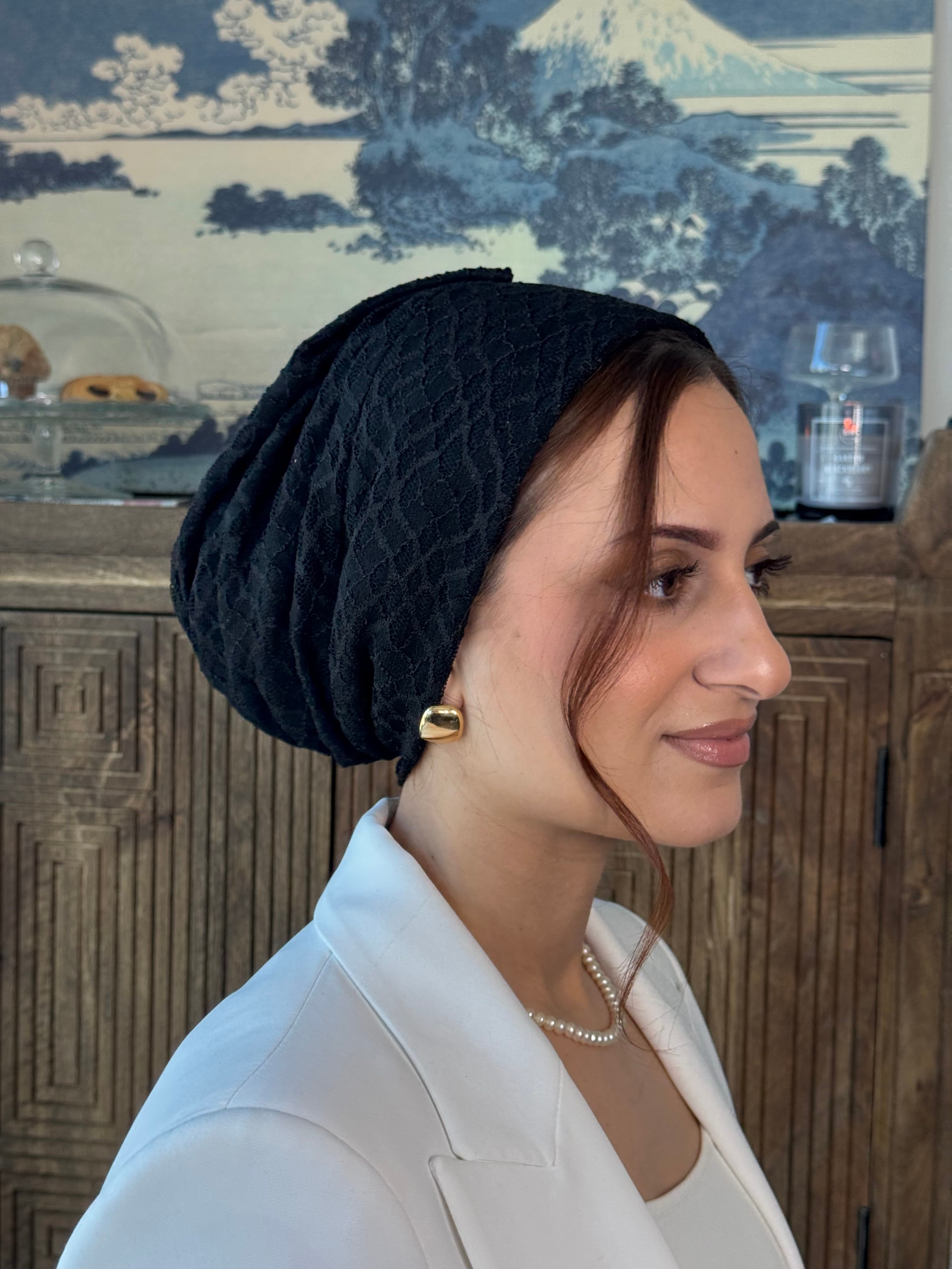 Beanie Lace - Black 🖤