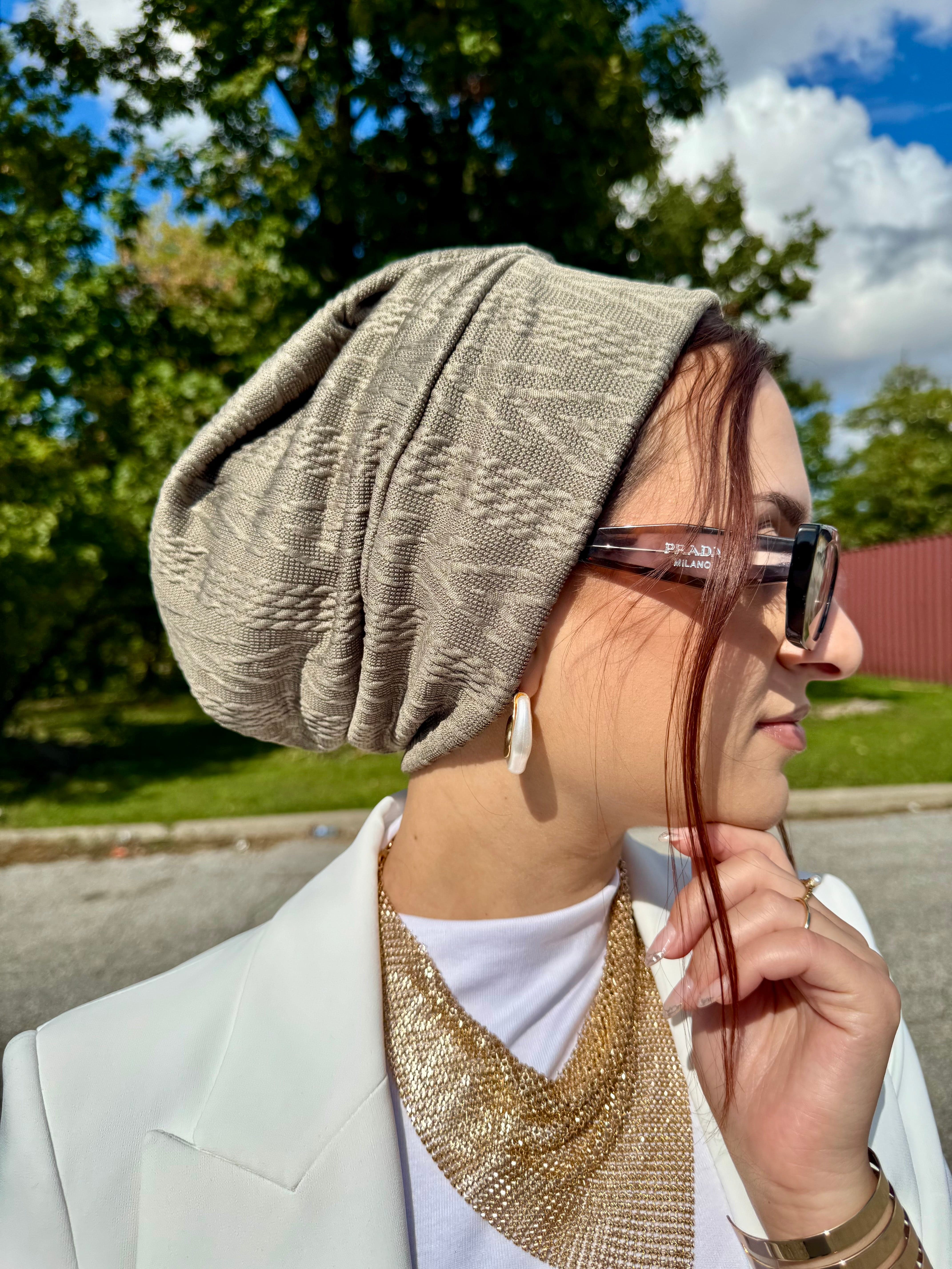 Beanie Knit - Sage