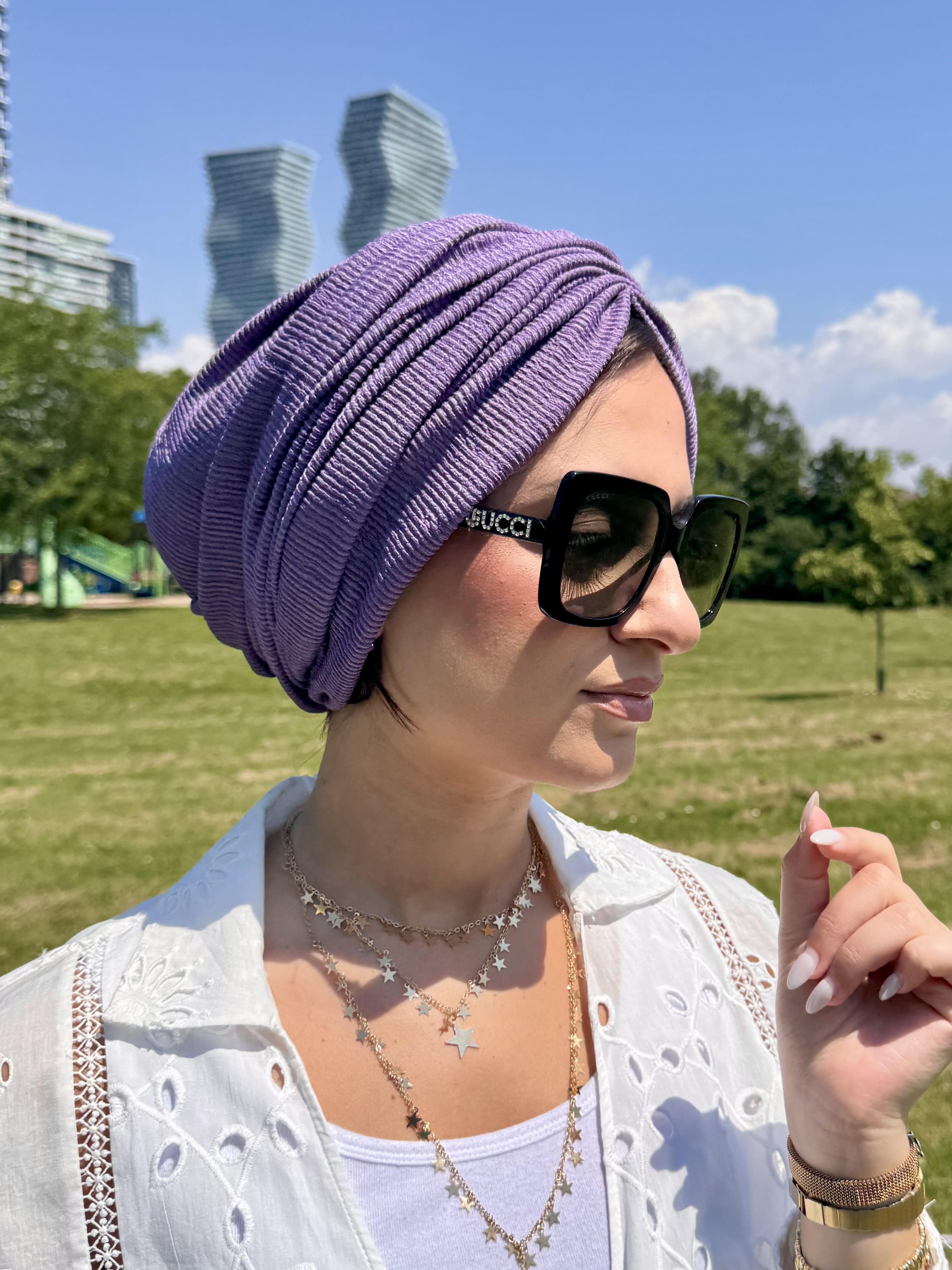Beanie Rippled - Lavender