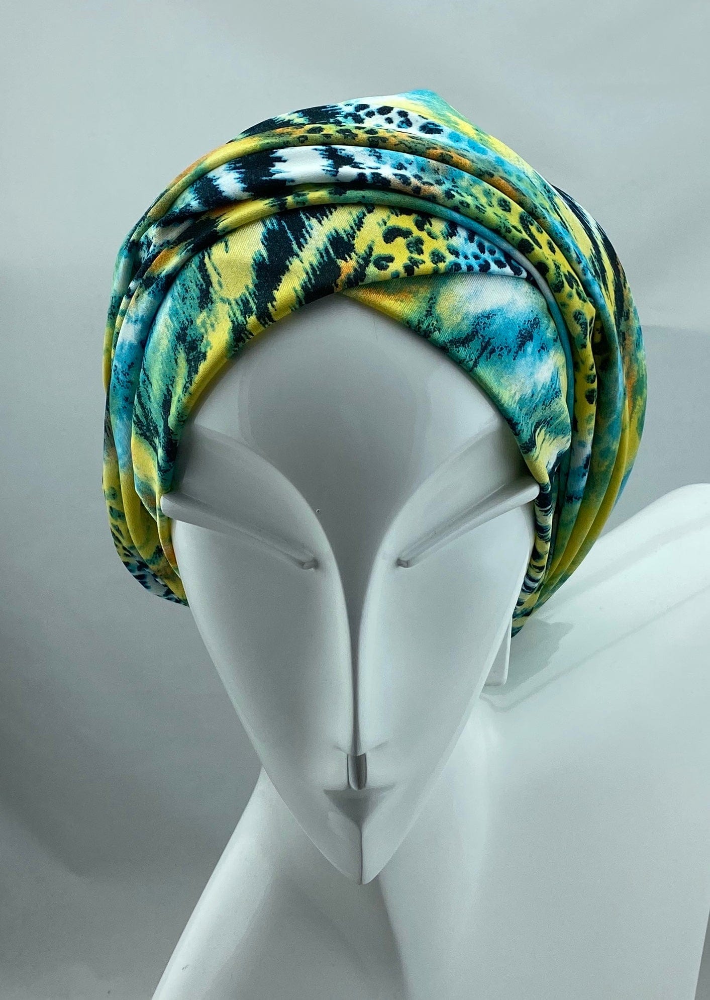 Wrap - Africa Yellow Blue Green