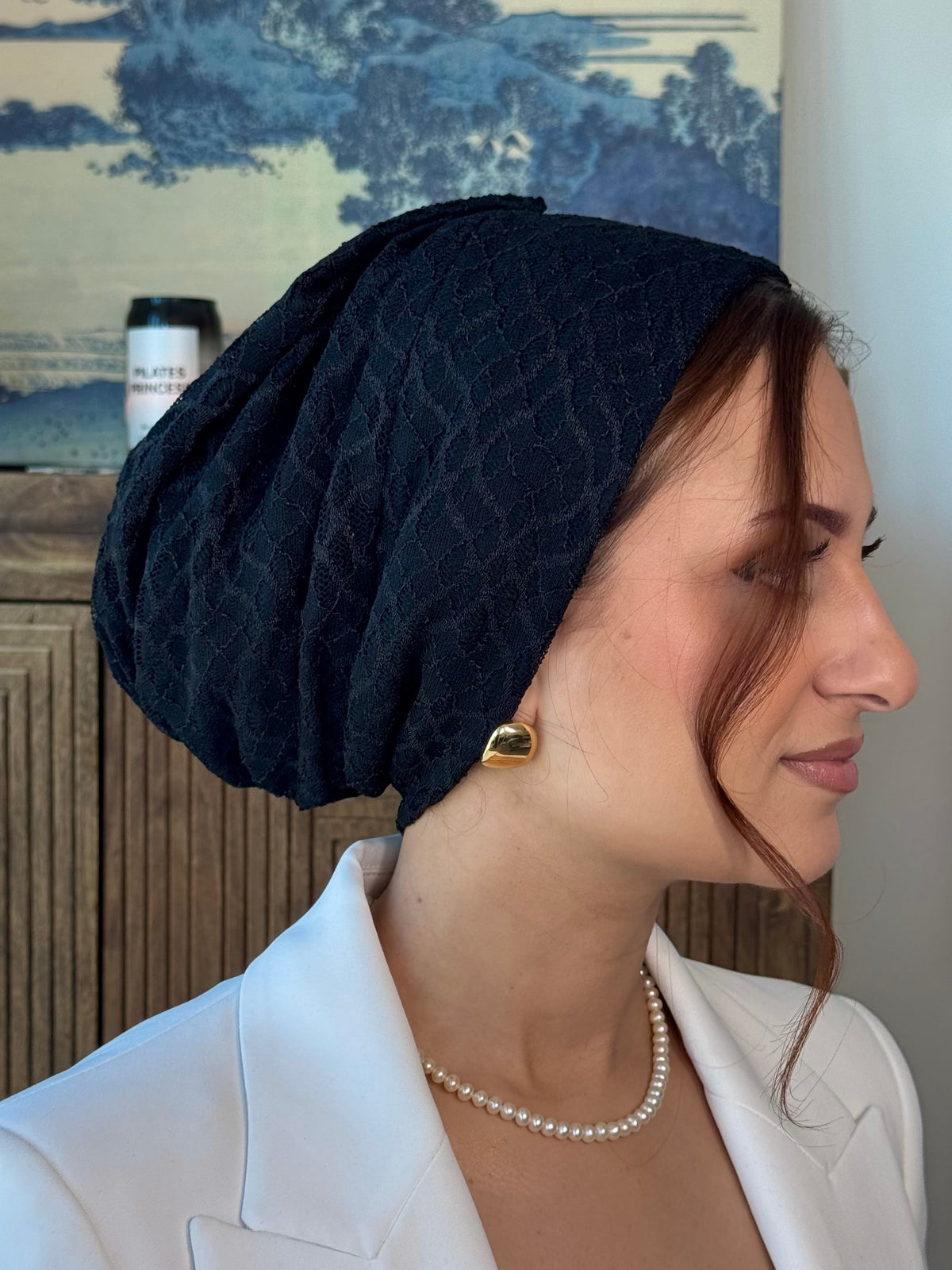 Beanie Lace - Black 🖤