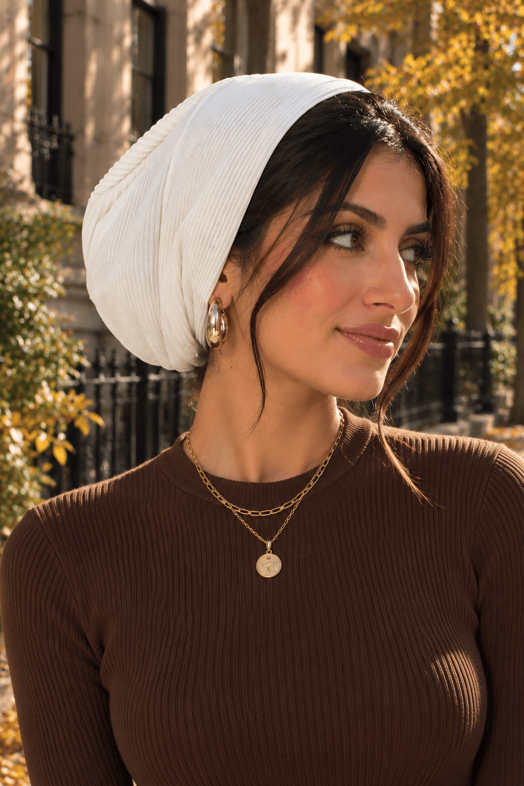 Beanie pleated - Off White