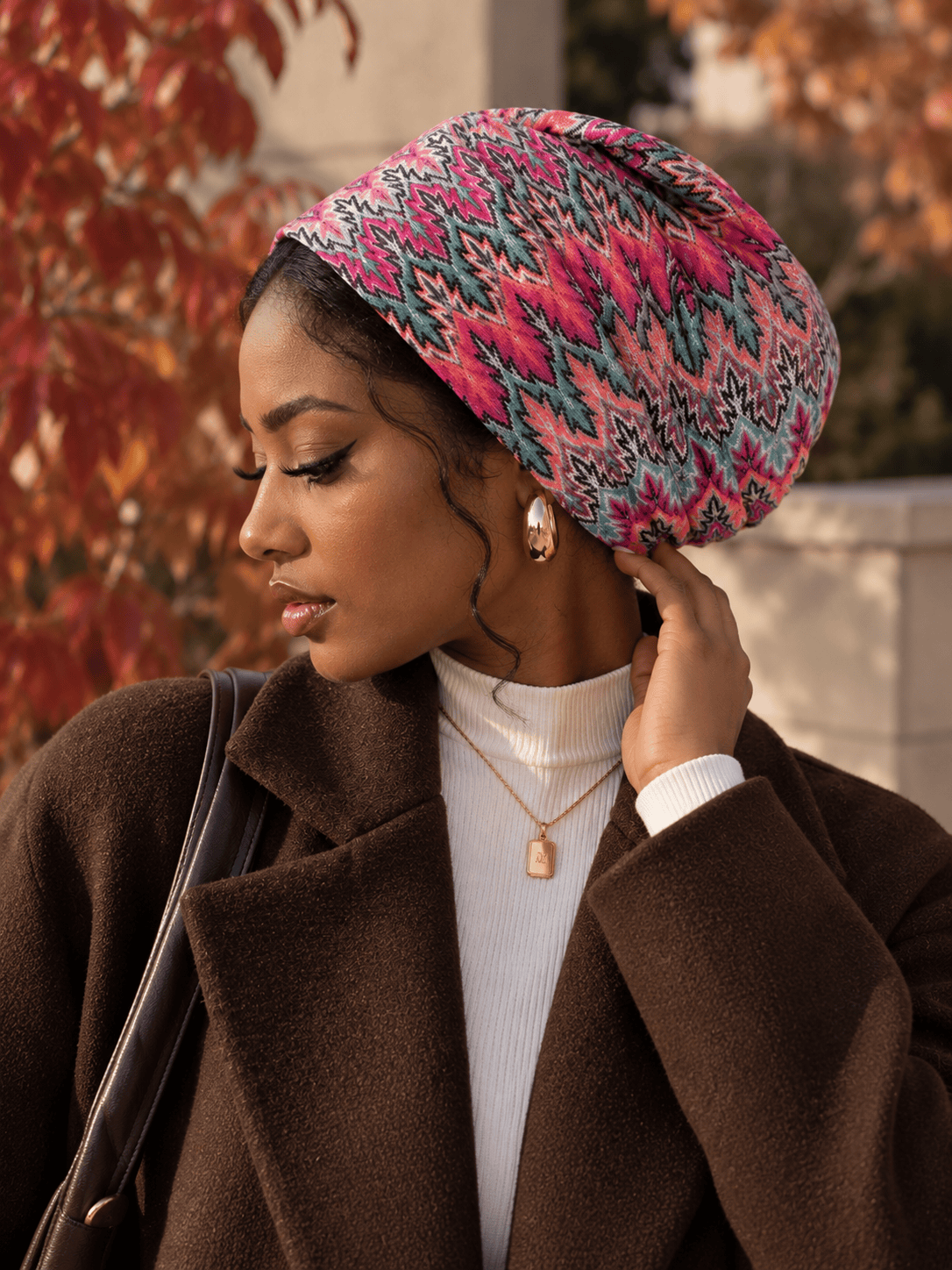Beanie Knit - Pretty in Pink