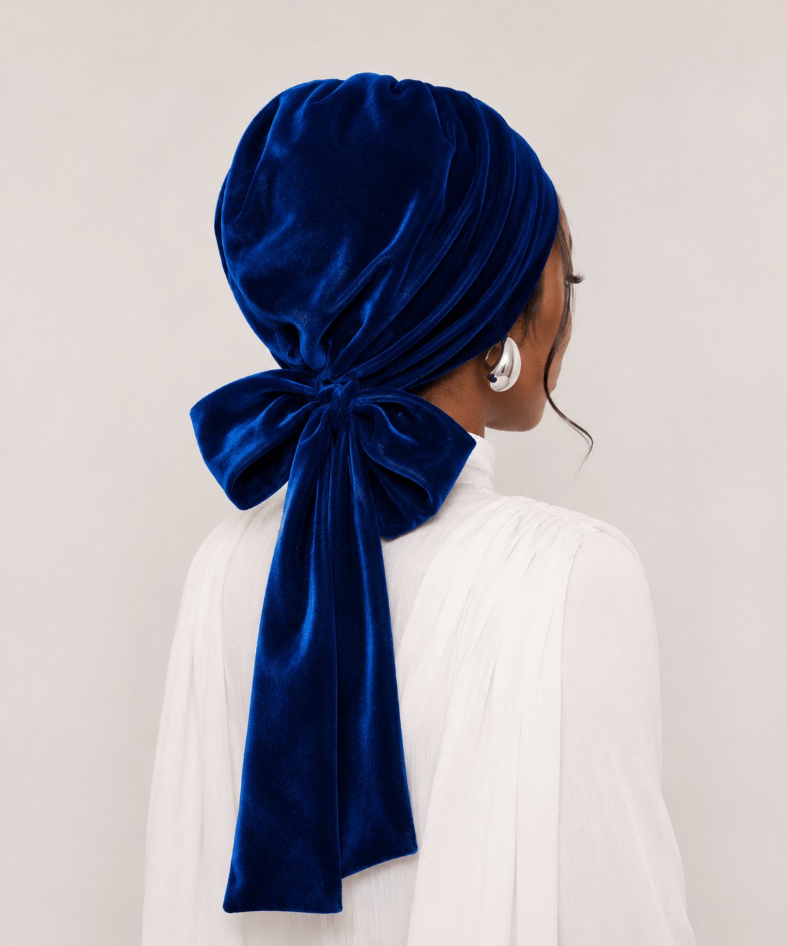 Beanie Velvet Straps - Royal Blue