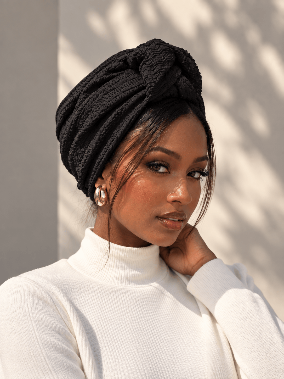 Beanie knot - Black