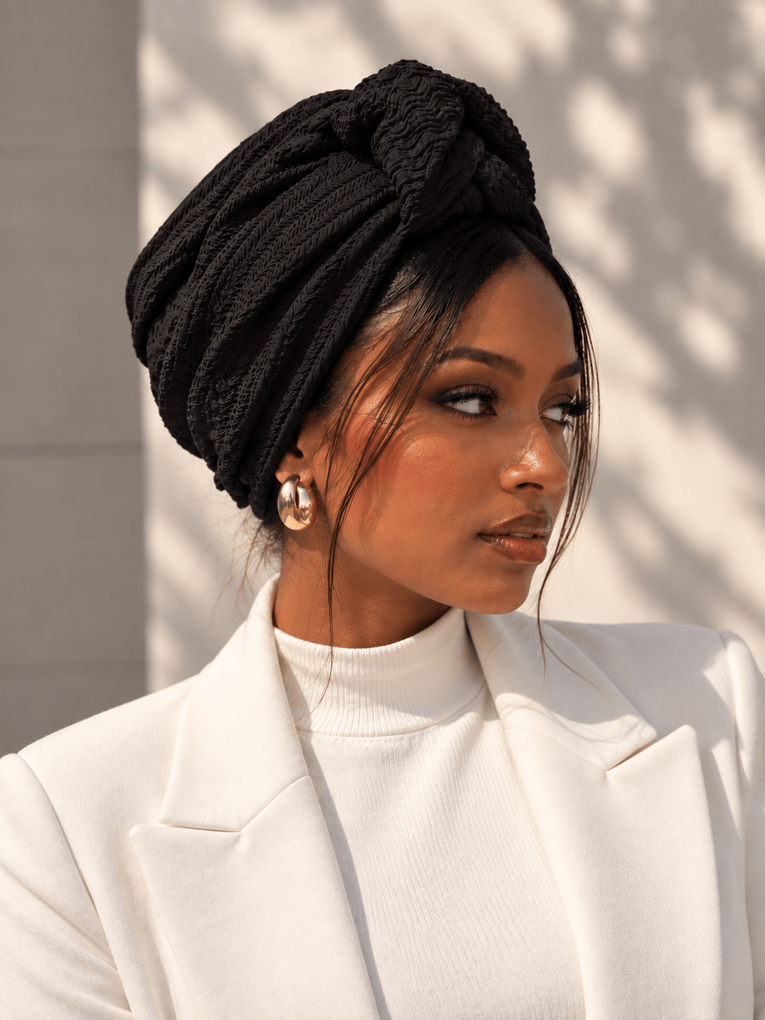 Beanie knot - Black