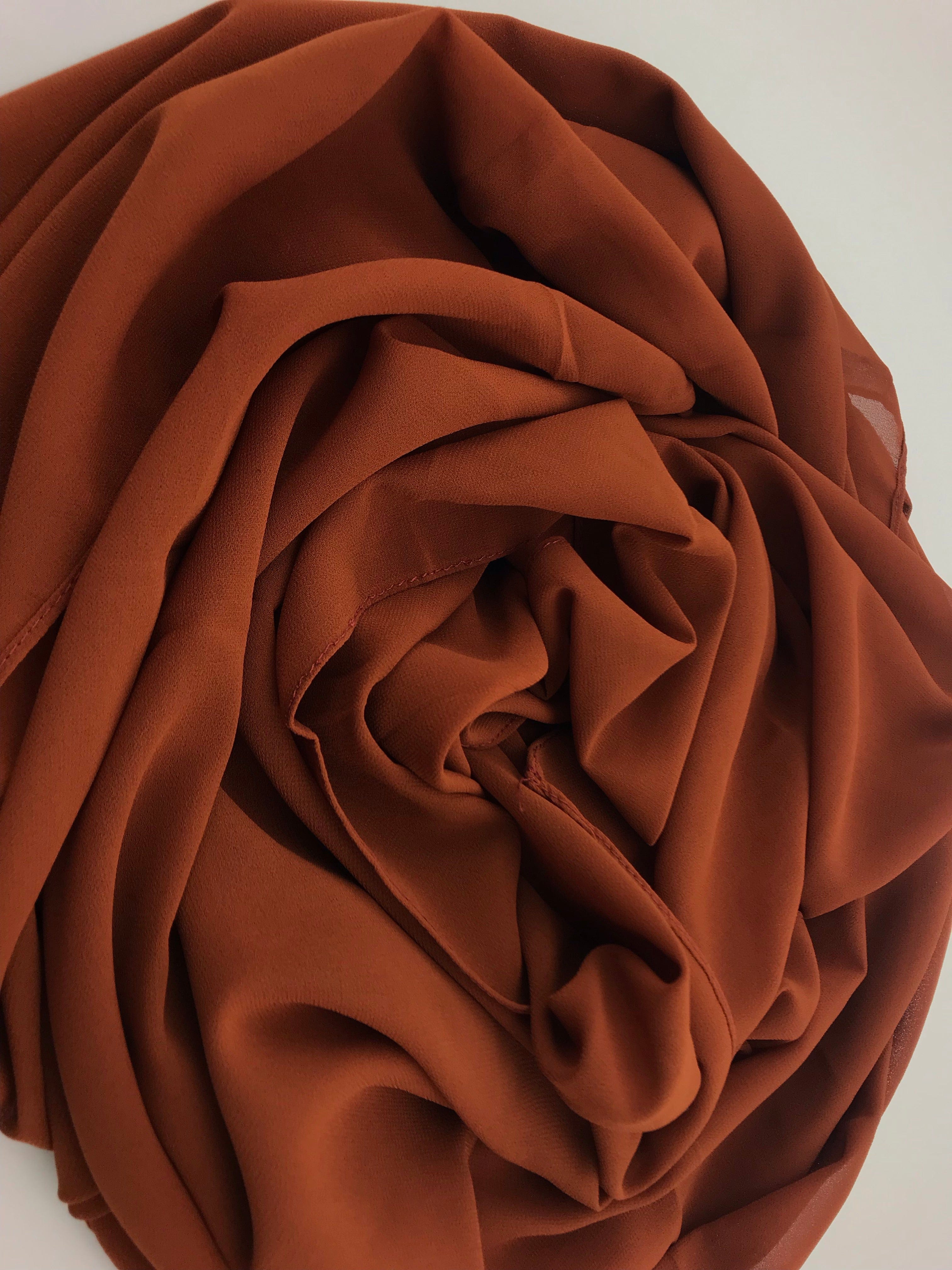 Chiffon Scarf - Amber